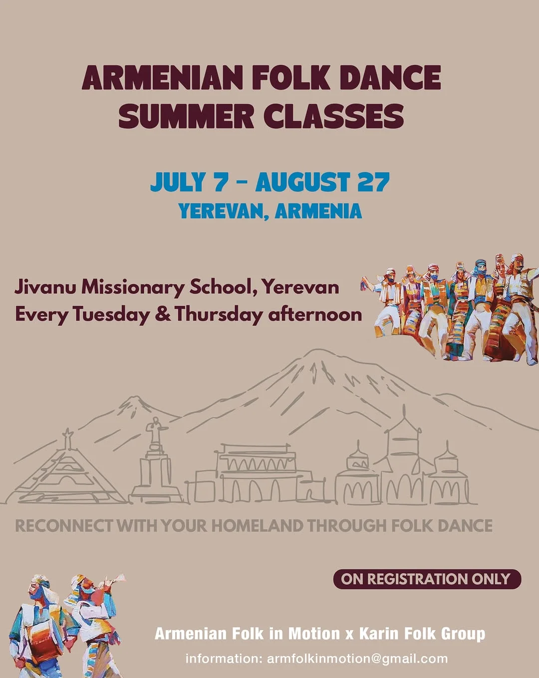 Armenian Folk Dance Summer Classes