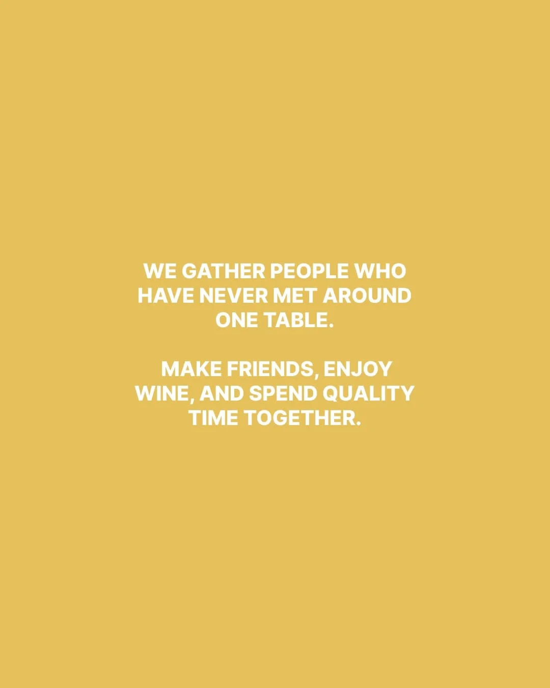 Dinner with Strangers Vol. 3