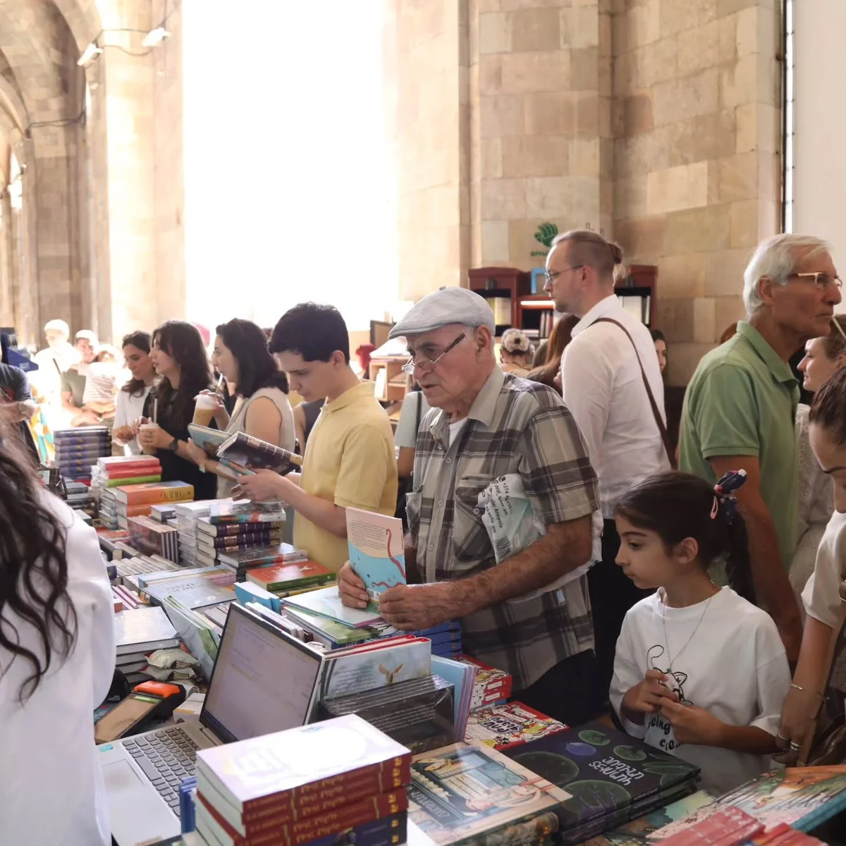 Zangak Pavilion at Yerevan Book Fest