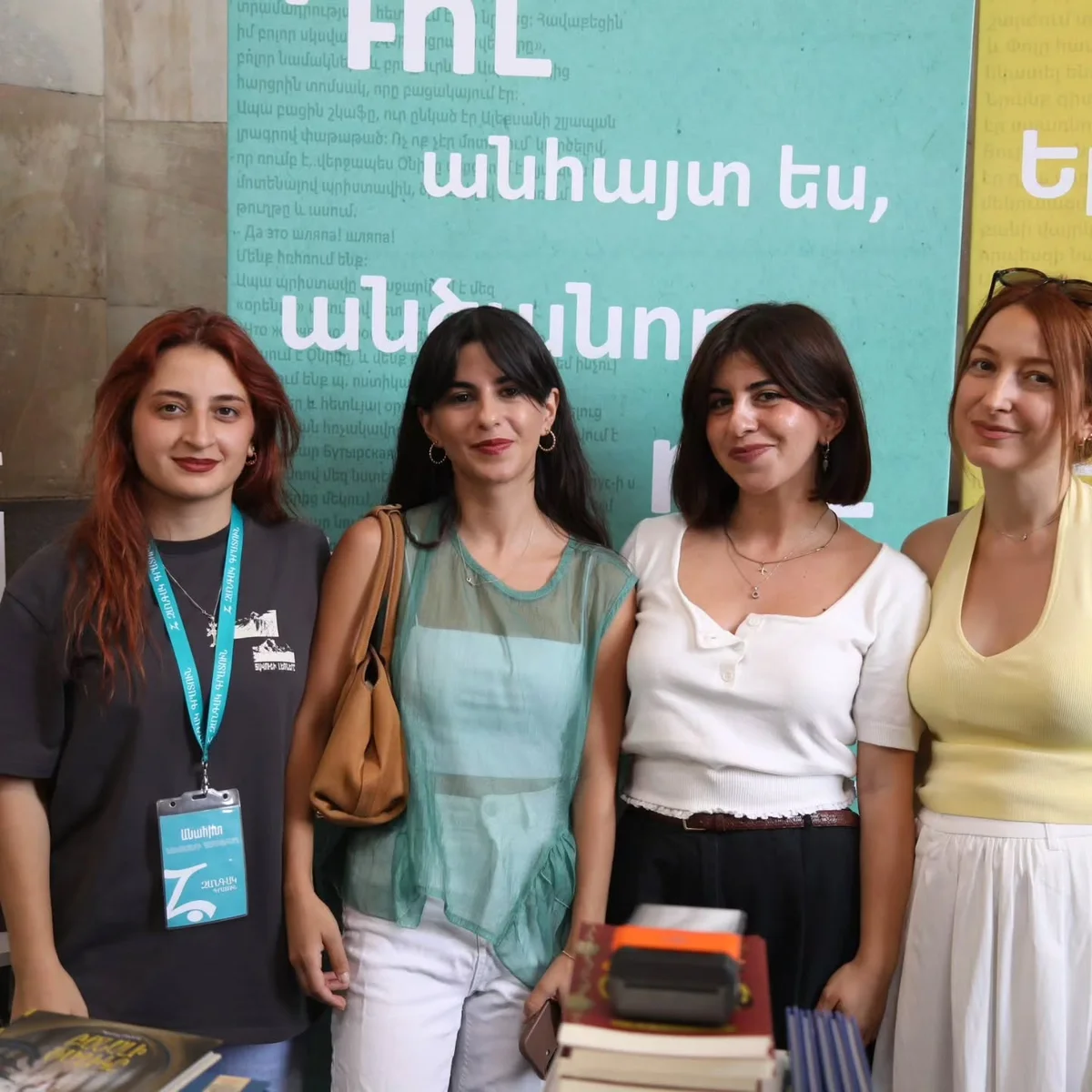 Zangak Pavilion at Yerevan Book Fest