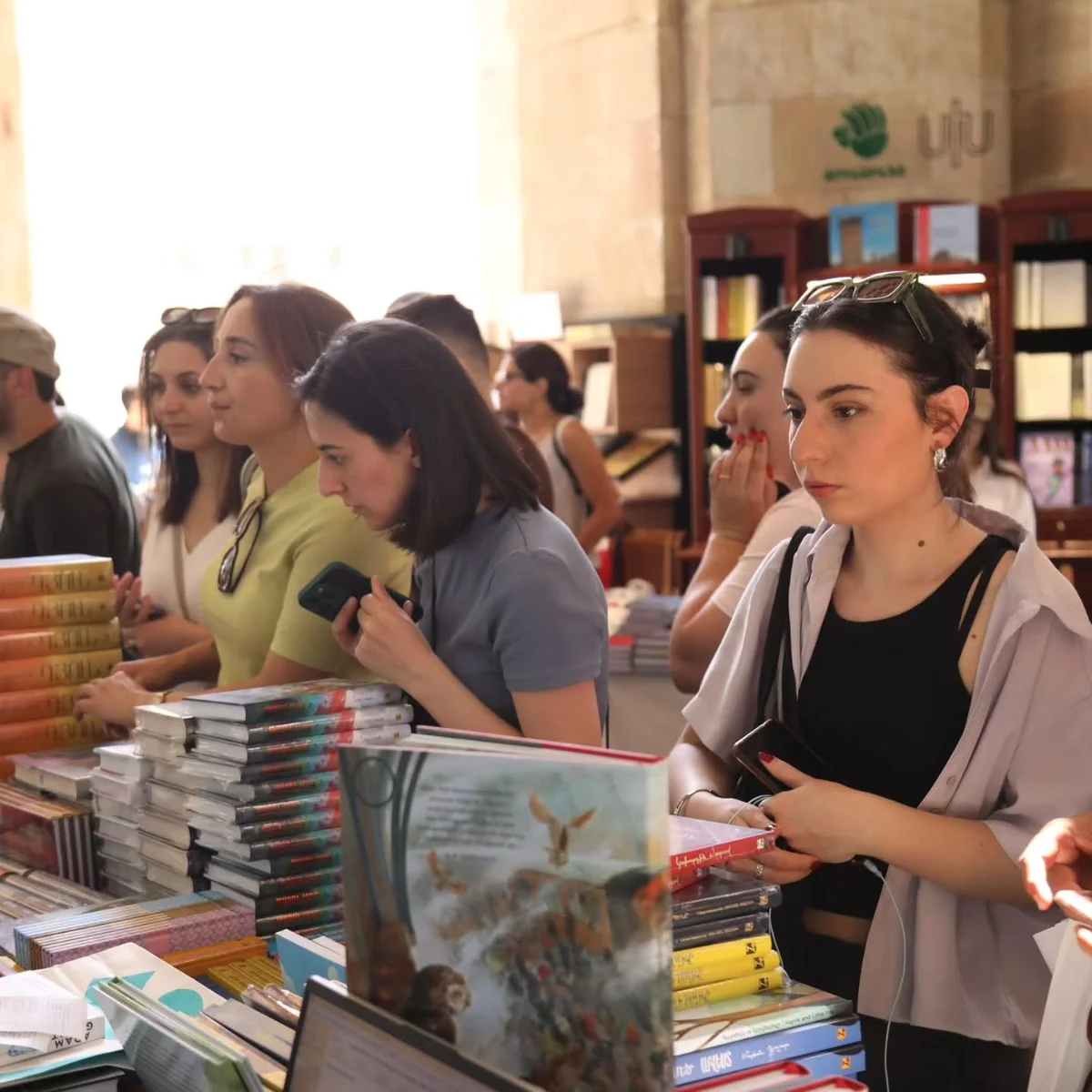 Zangak Pavilion at Yerevan Book Fest