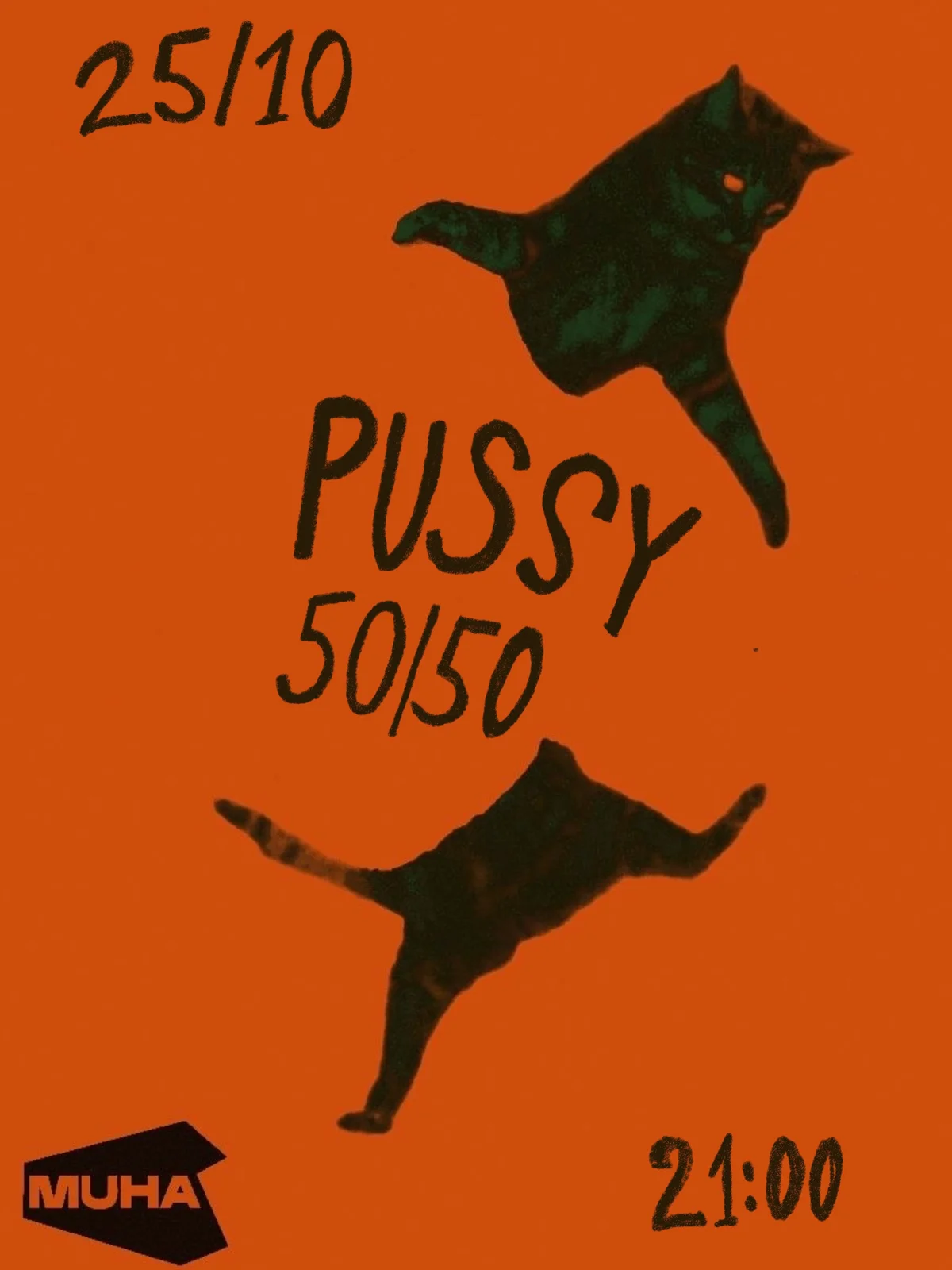 PUSSY 50/50