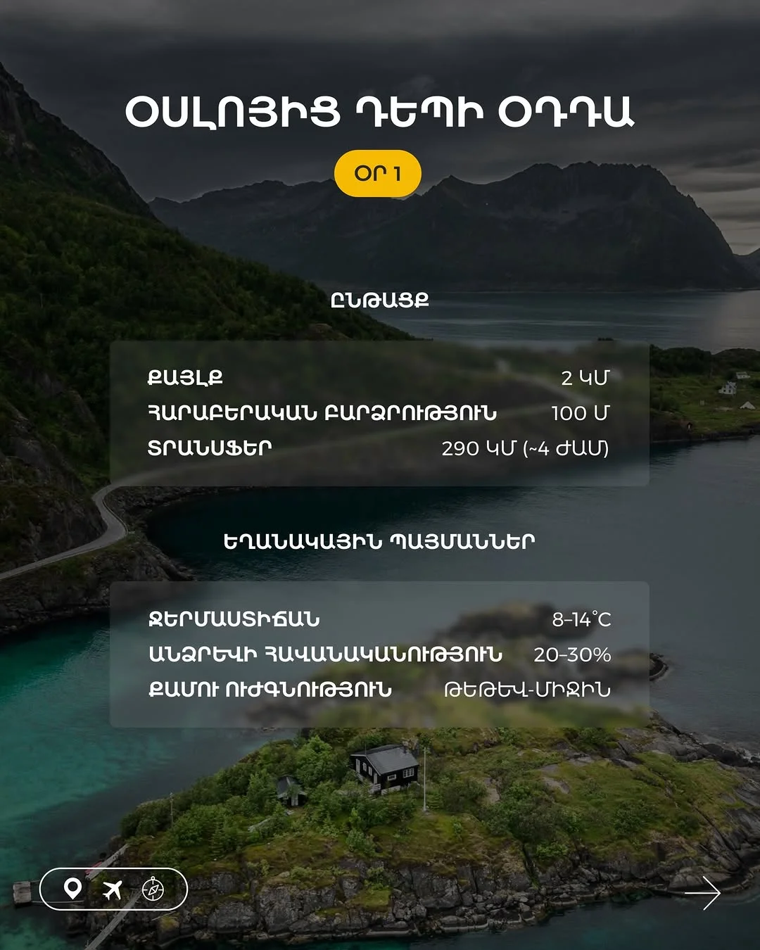 Արշավային տուր դեպի Նորվեգիա