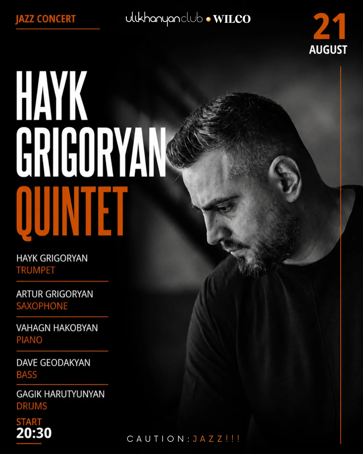 Hayk Grigoryan Quintet