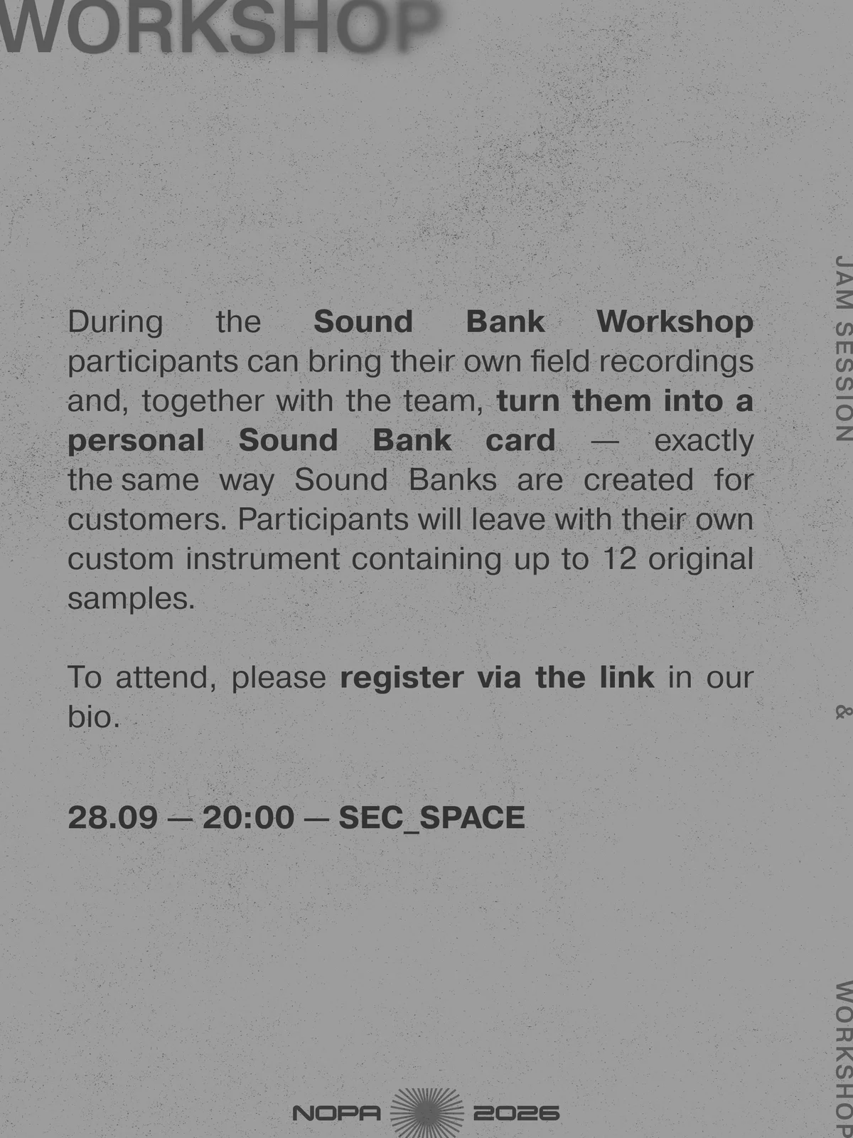 Mad Sound Factory: шоукейс, воркшоп и лайв
