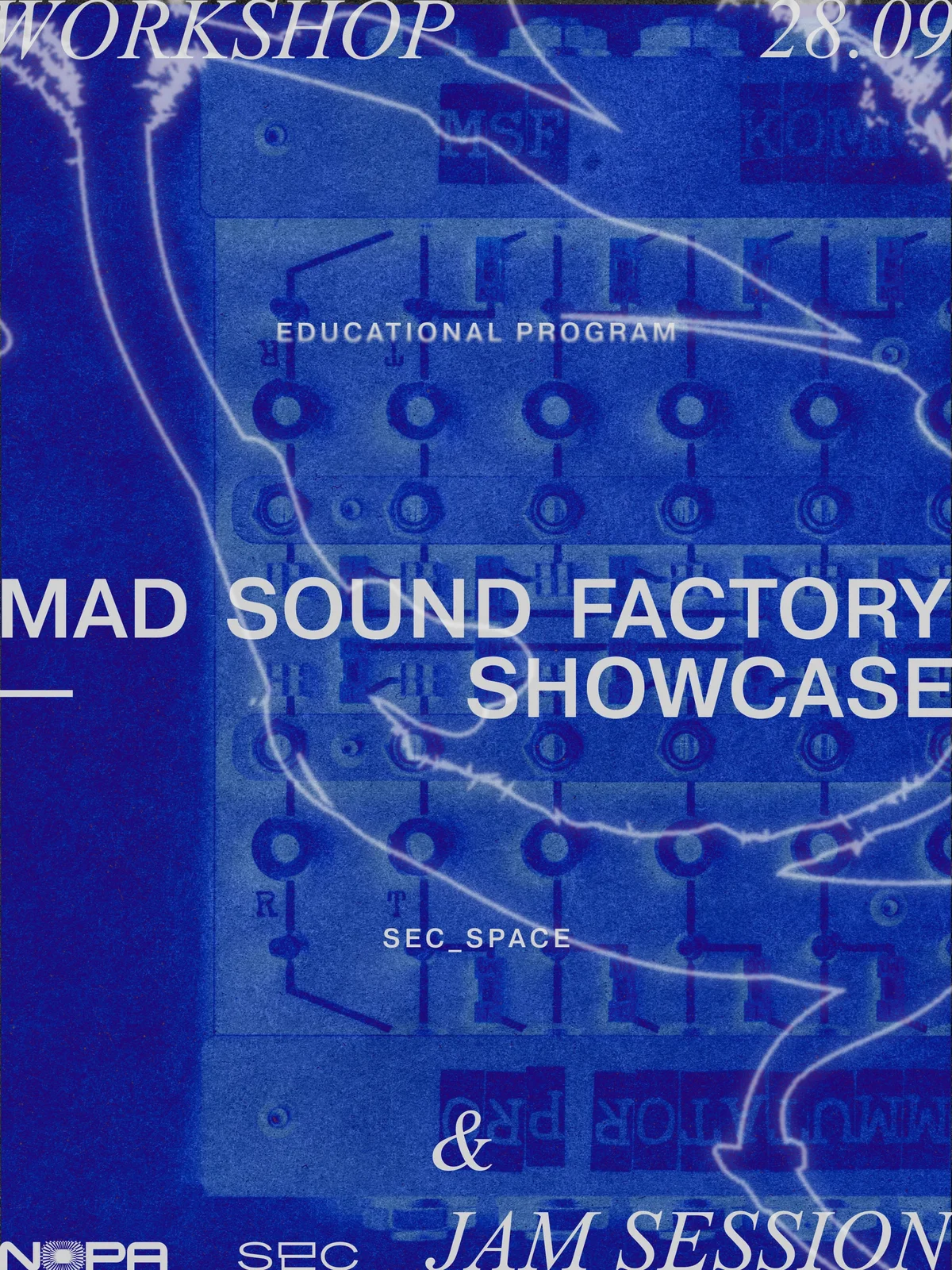 Mad Sound Factory: шоукейс, воркшоп и лайв