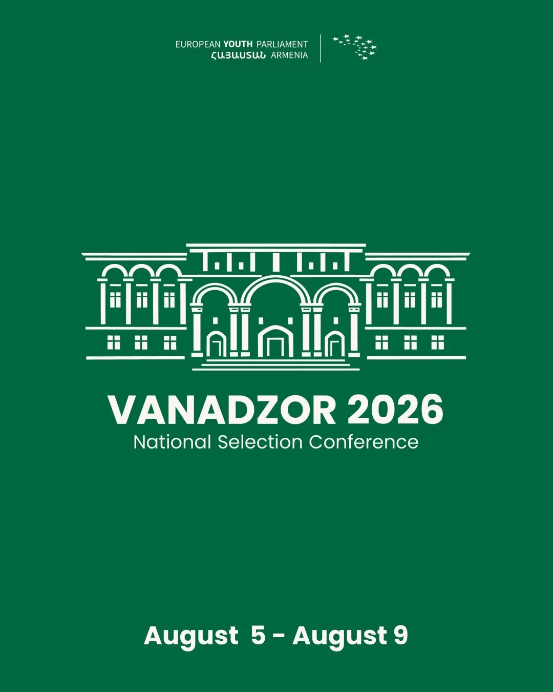 Vanadzor National Selection Conference 2026