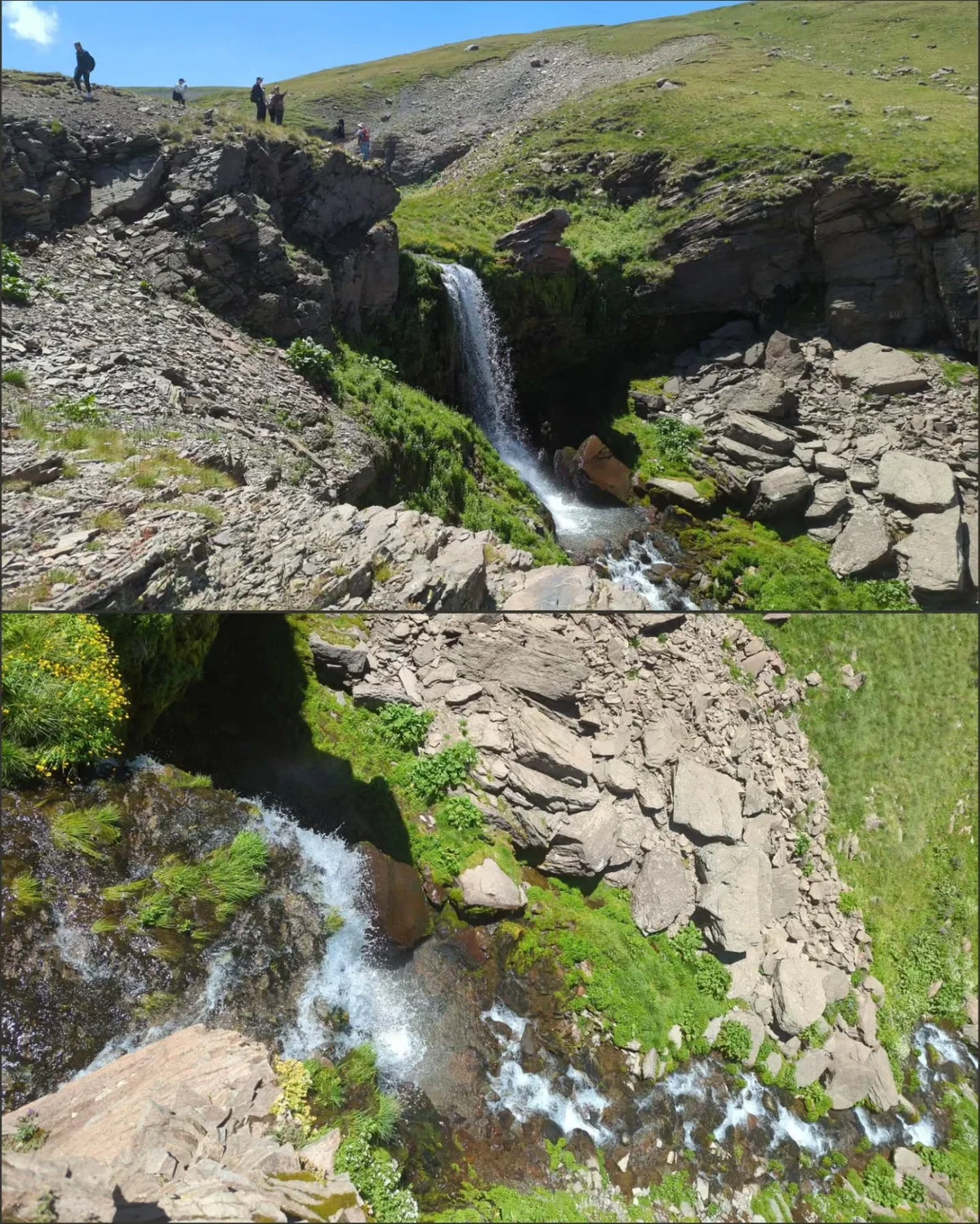 Hiking to Mantash Waterfall