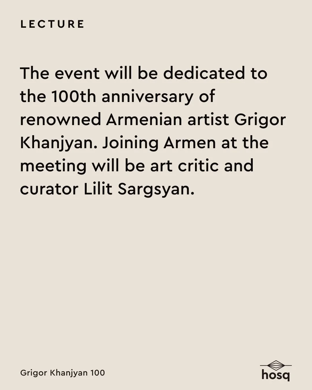 Grigor Khanjyan 100