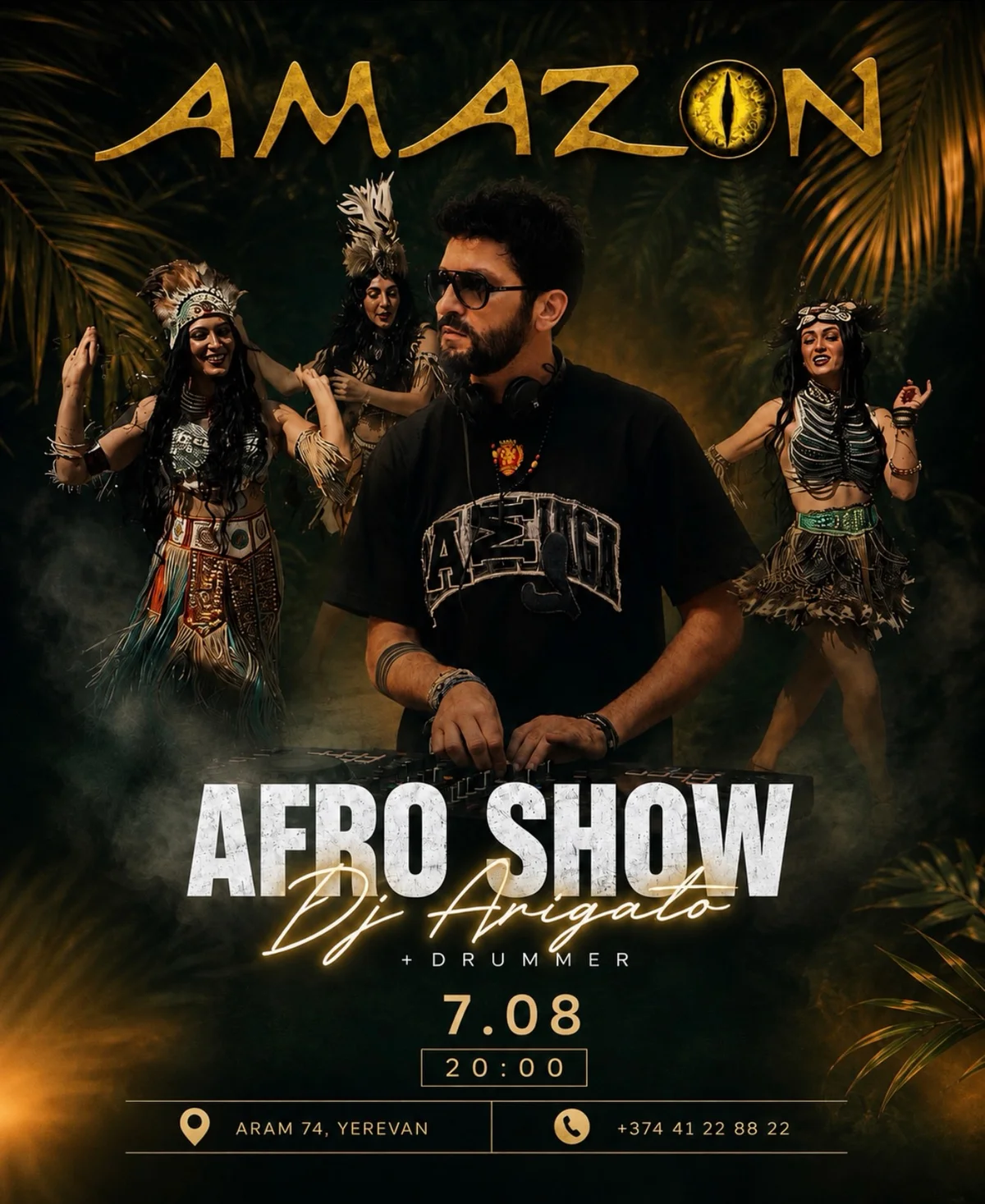 Afro Show: DJ Arigato & Drummer