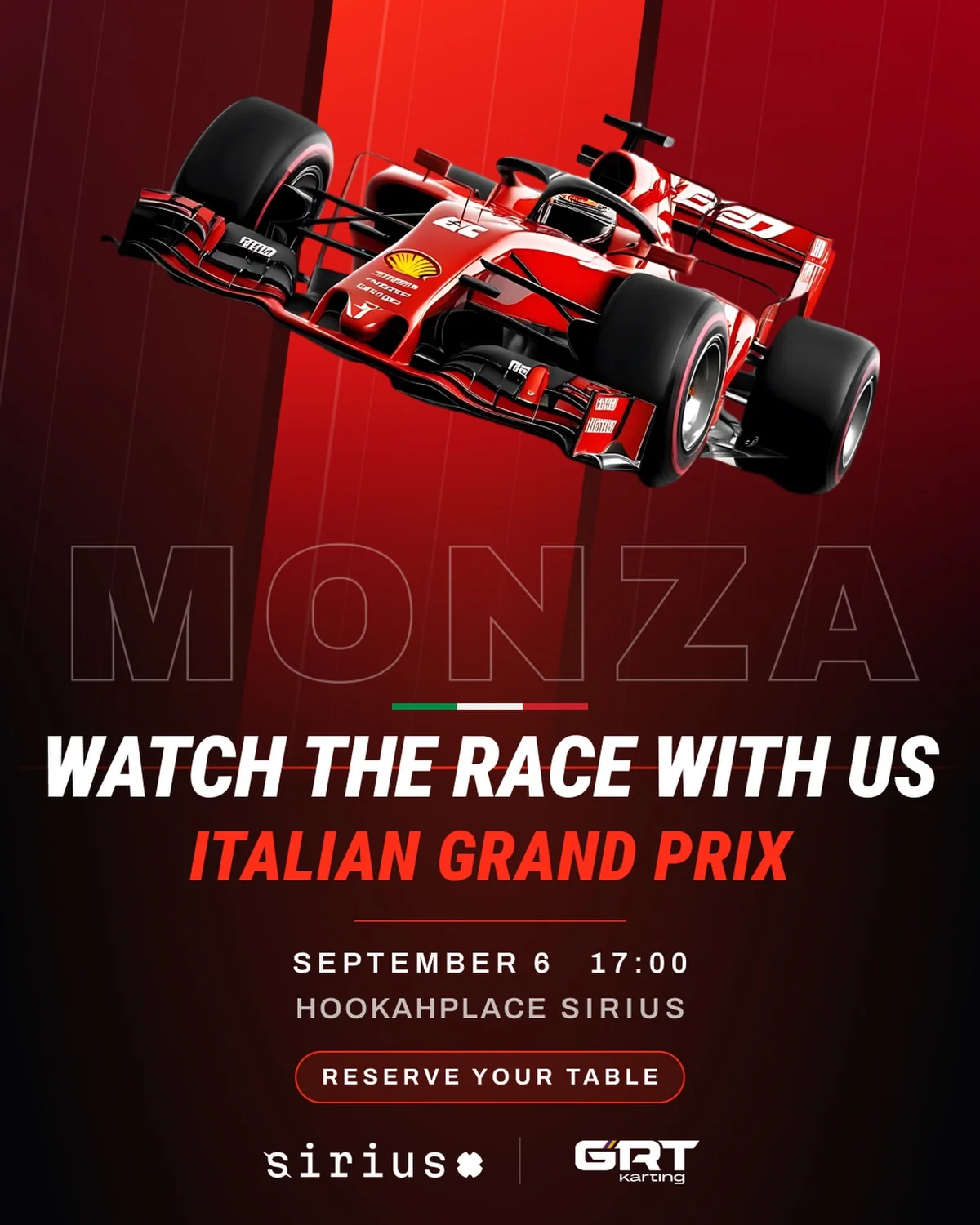 Formula 1: Italian Grand Prix Watch Party
