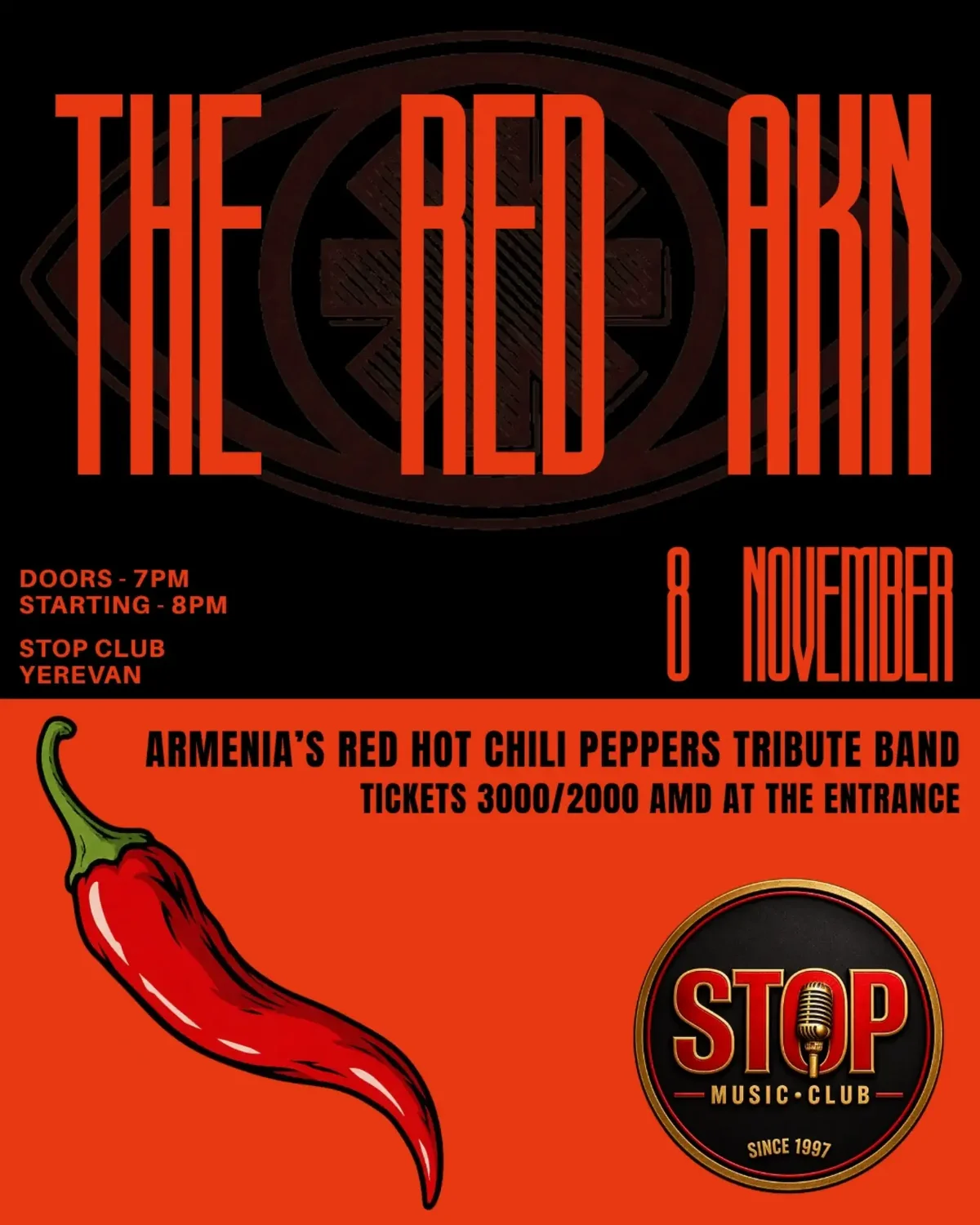 The Red Akn: Red Hot Chili Peppers Tribute