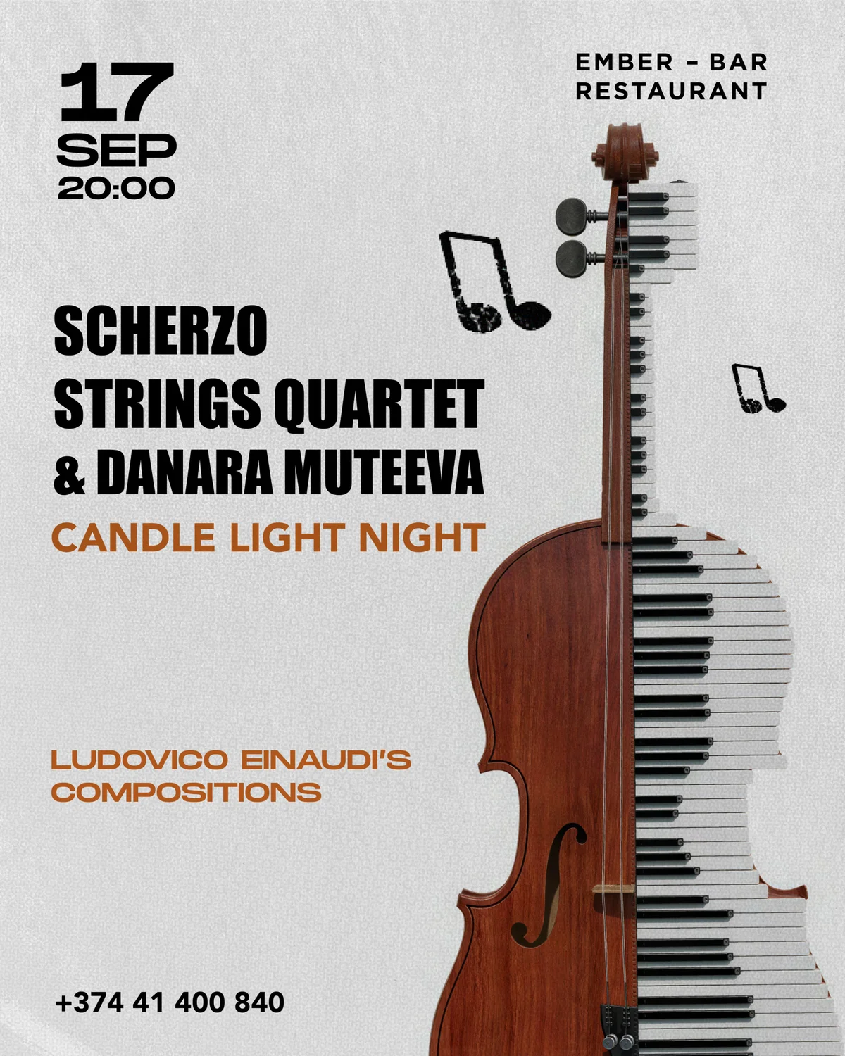 Scherzo Strings Quartet & Danara Muteeva