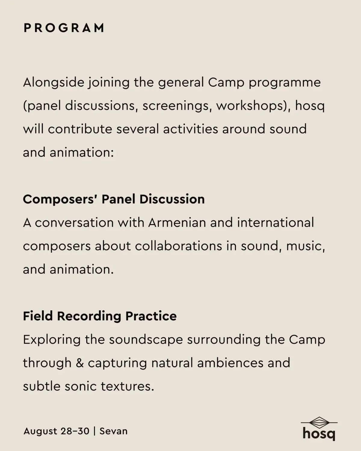 Animation Camp 2026. Open Call