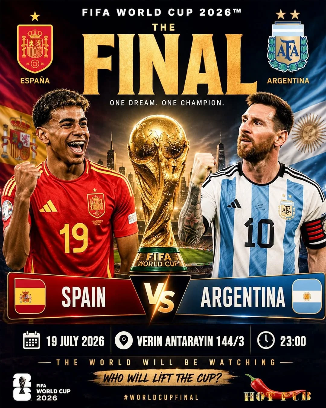 FIFA World Cup 2026: Spain vs Argentina