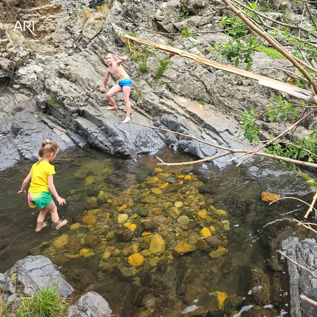 Kids Hike to Meghradzor Waterfall