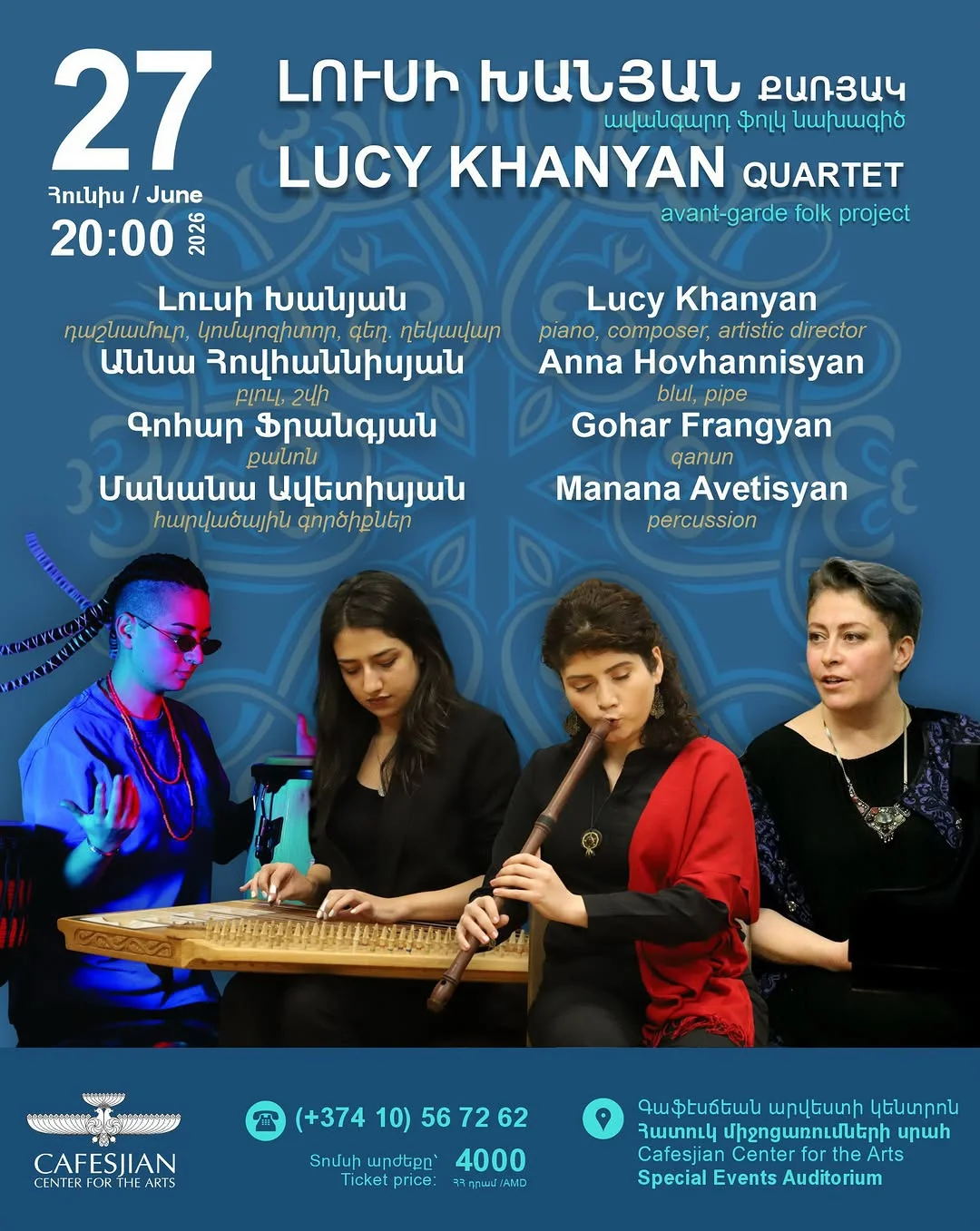Lucy Khanyan Quartet