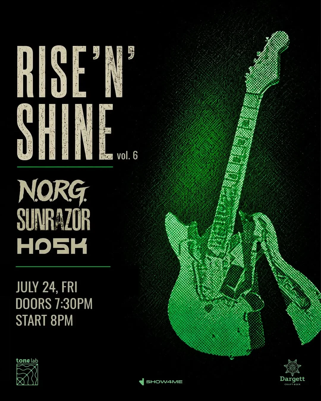 Rise & Shine Vol. 6: N.O.R.G., SUNRAZOR, Hosk