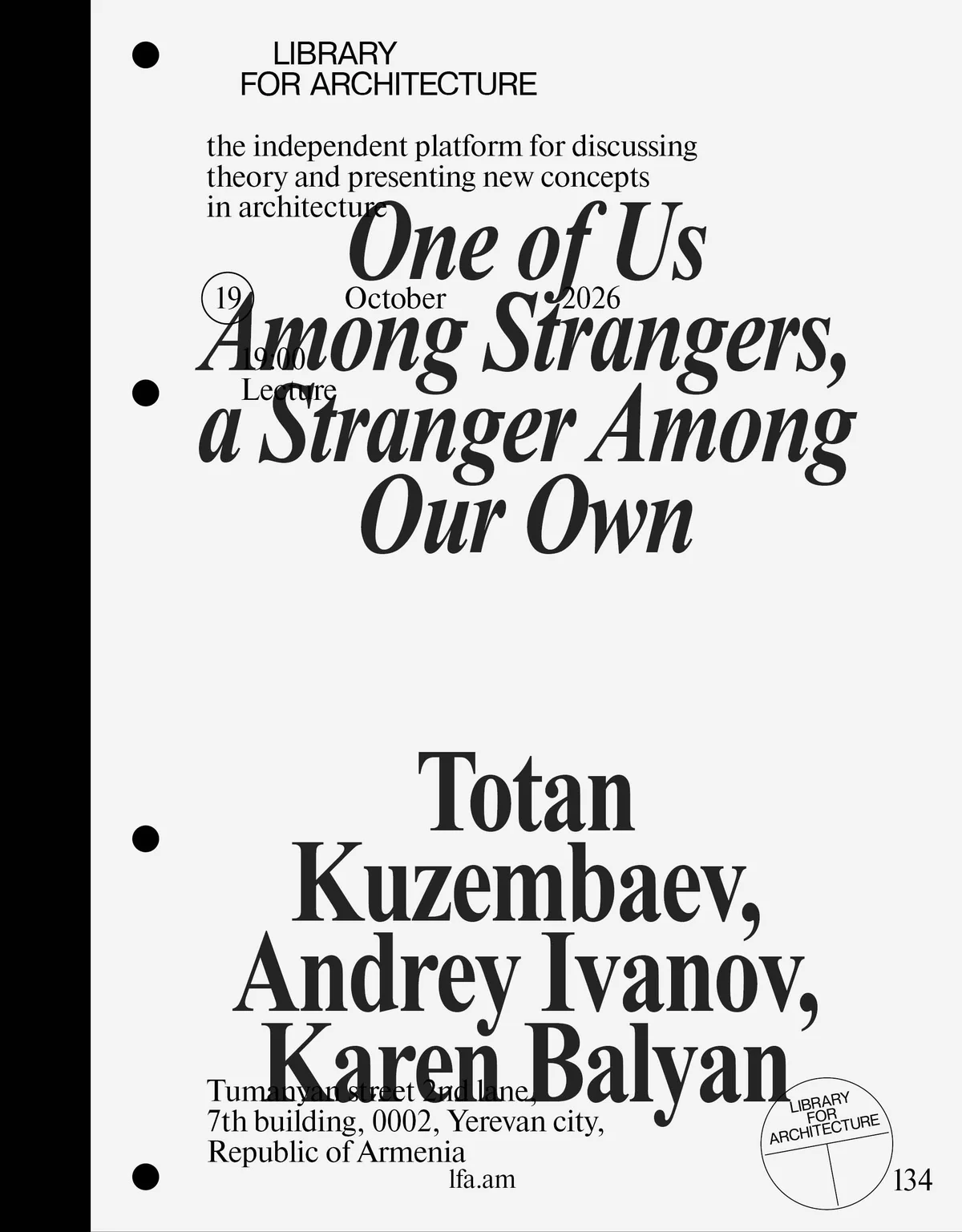 Totan Kuzembaev: Lecture and Discussion