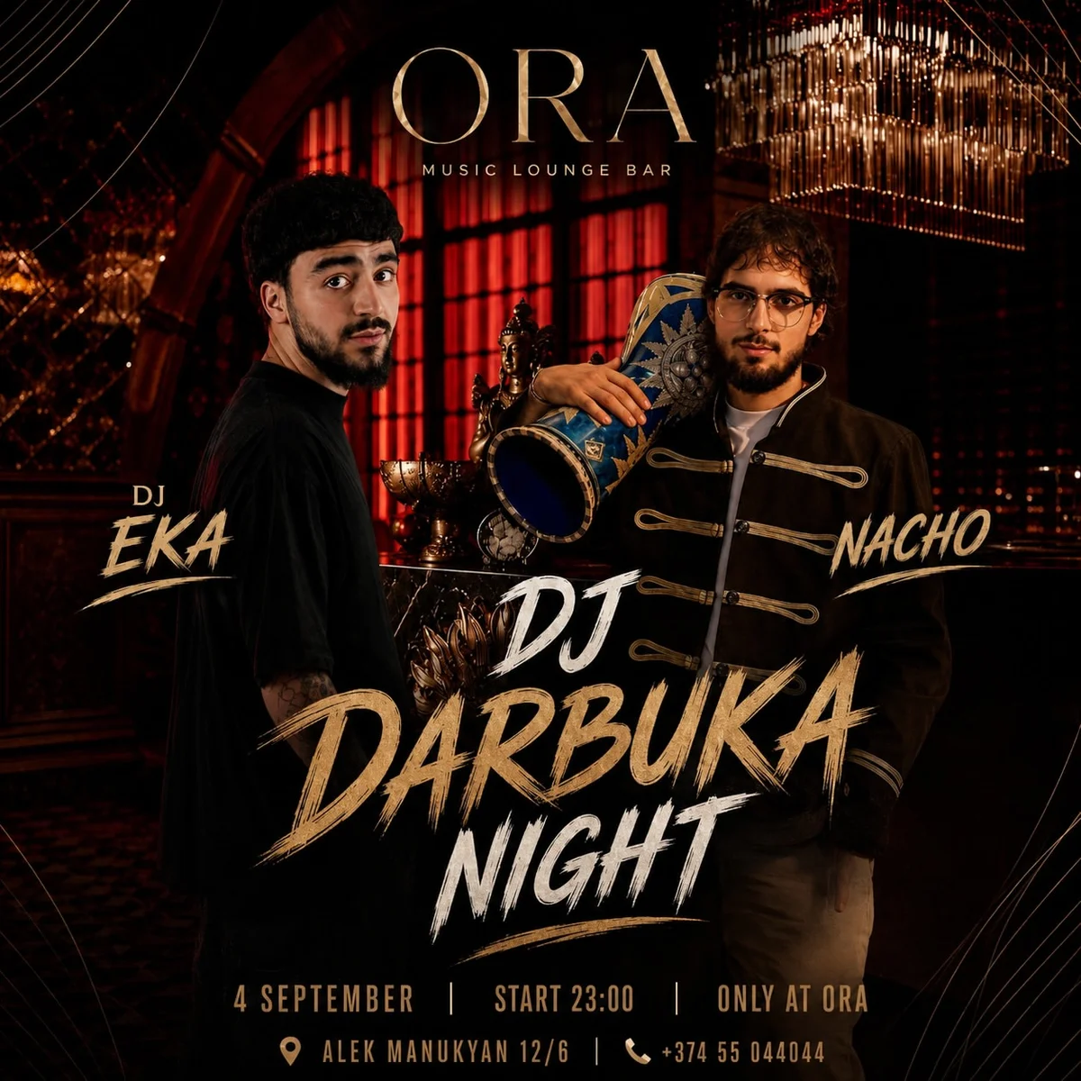 DJ EKA x NACHO. Darbuka Night