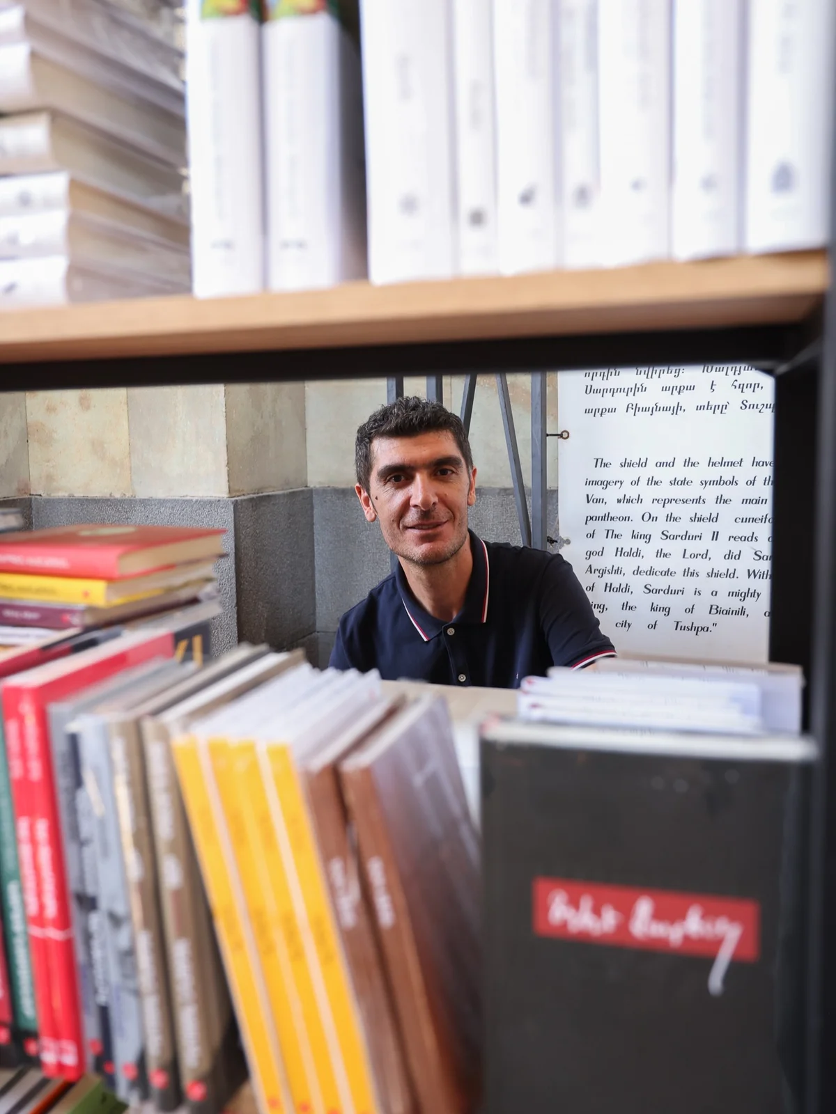 Yerevan Book Fest: стенд издательства Biblion