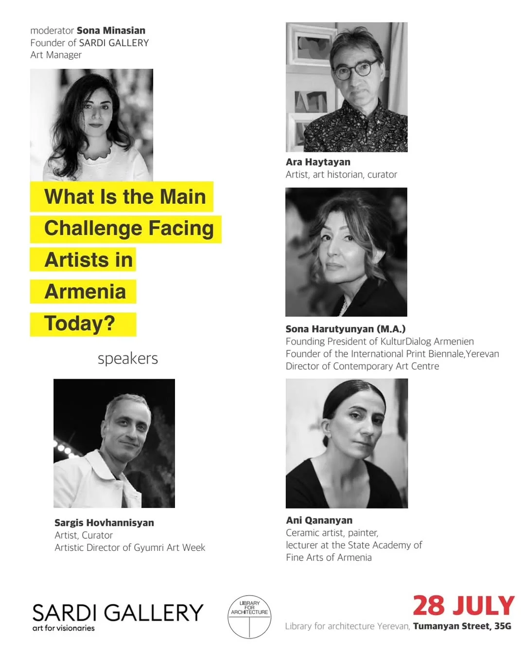 Main Challenges Facing Artists in Armenia Today