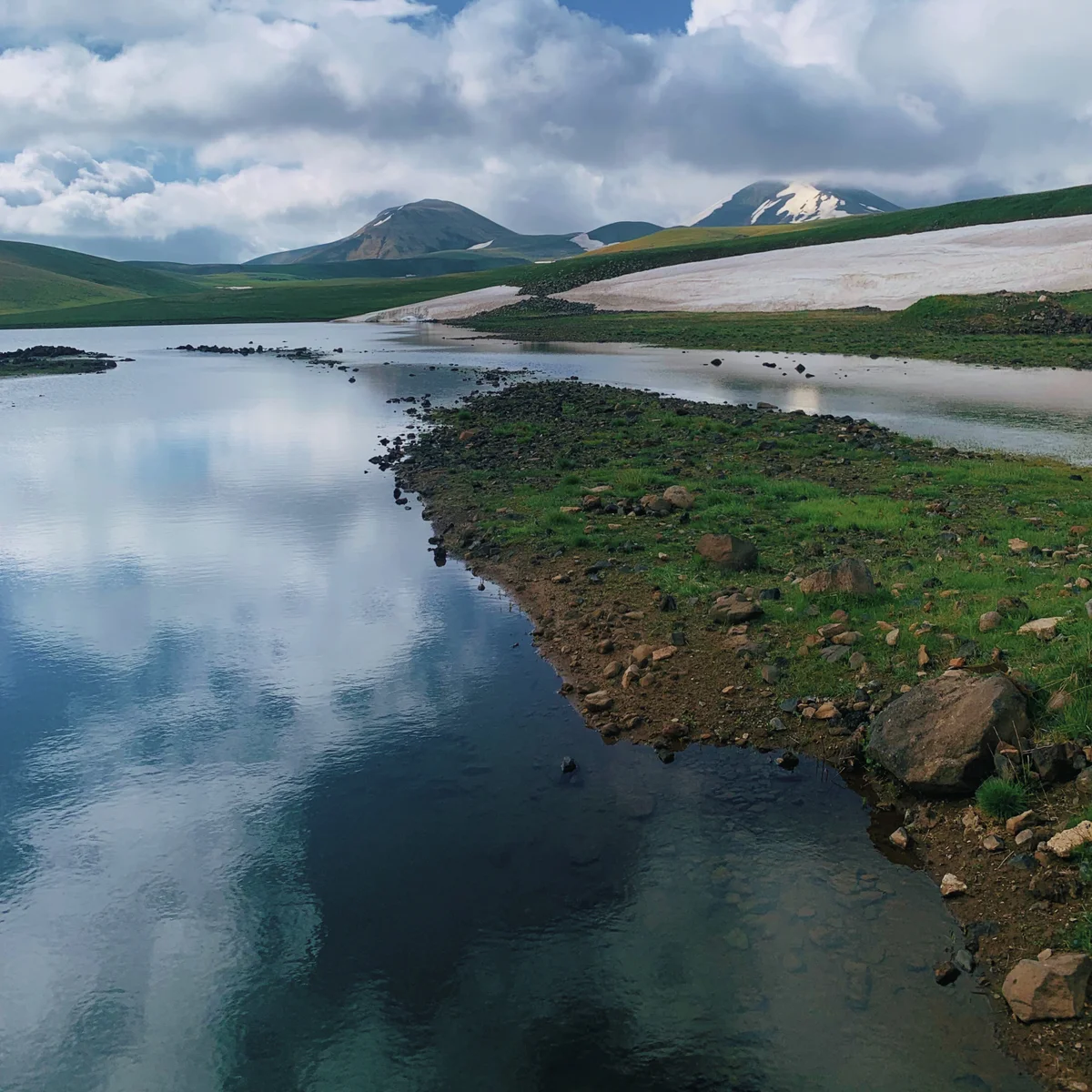 Azhdahak and Geghama Mountains