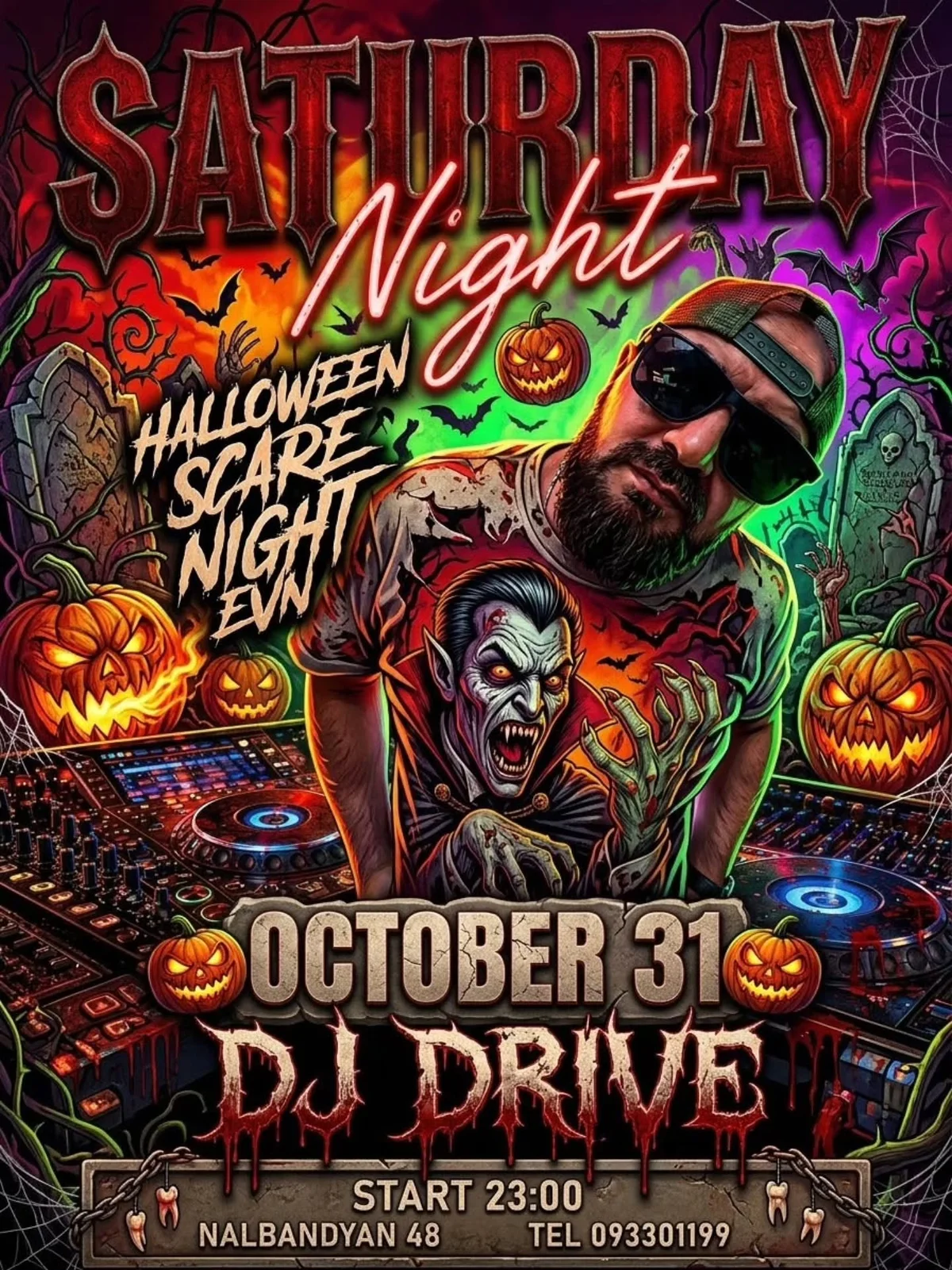 Halloween Scare Night EVN: DJ Drive