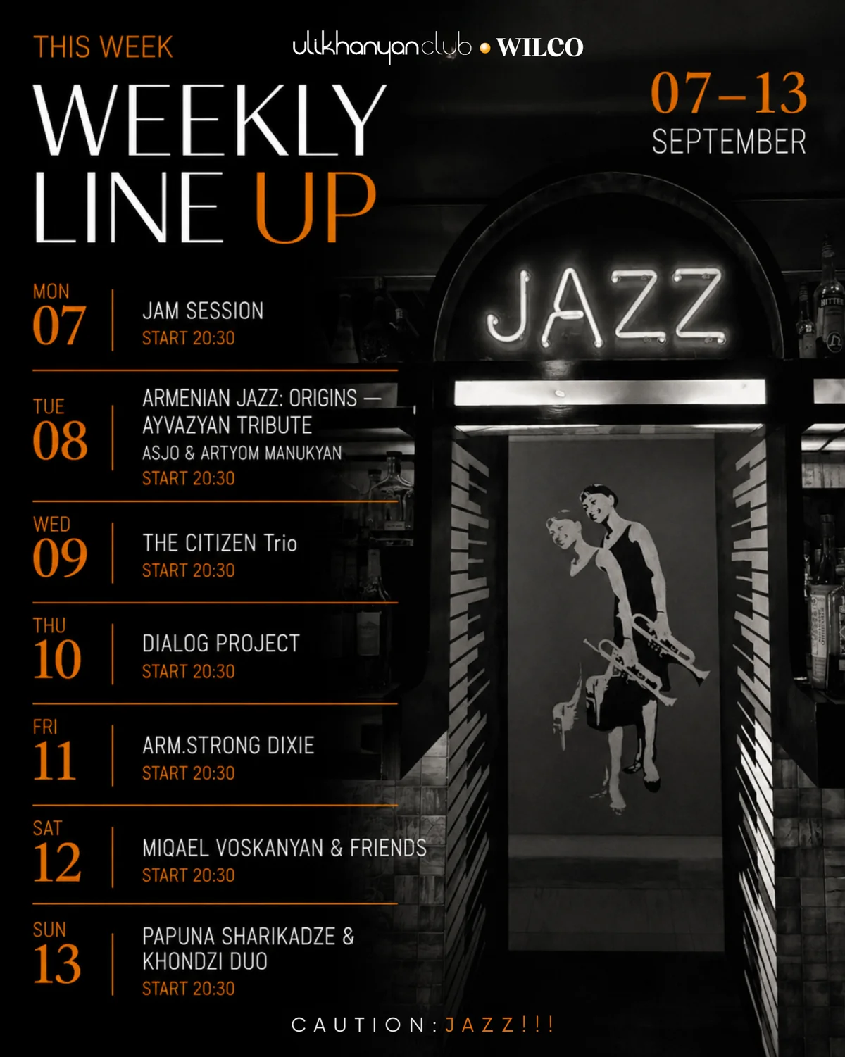 Jam Session: Dave Geodakyan Quartet