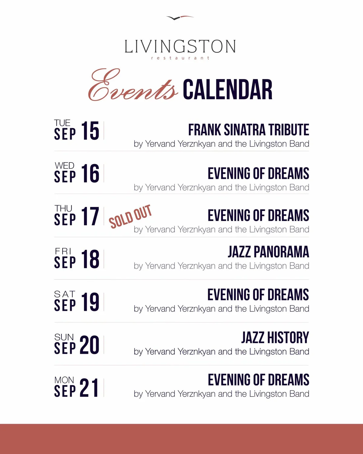 Evening of Dreams: Livingston Band