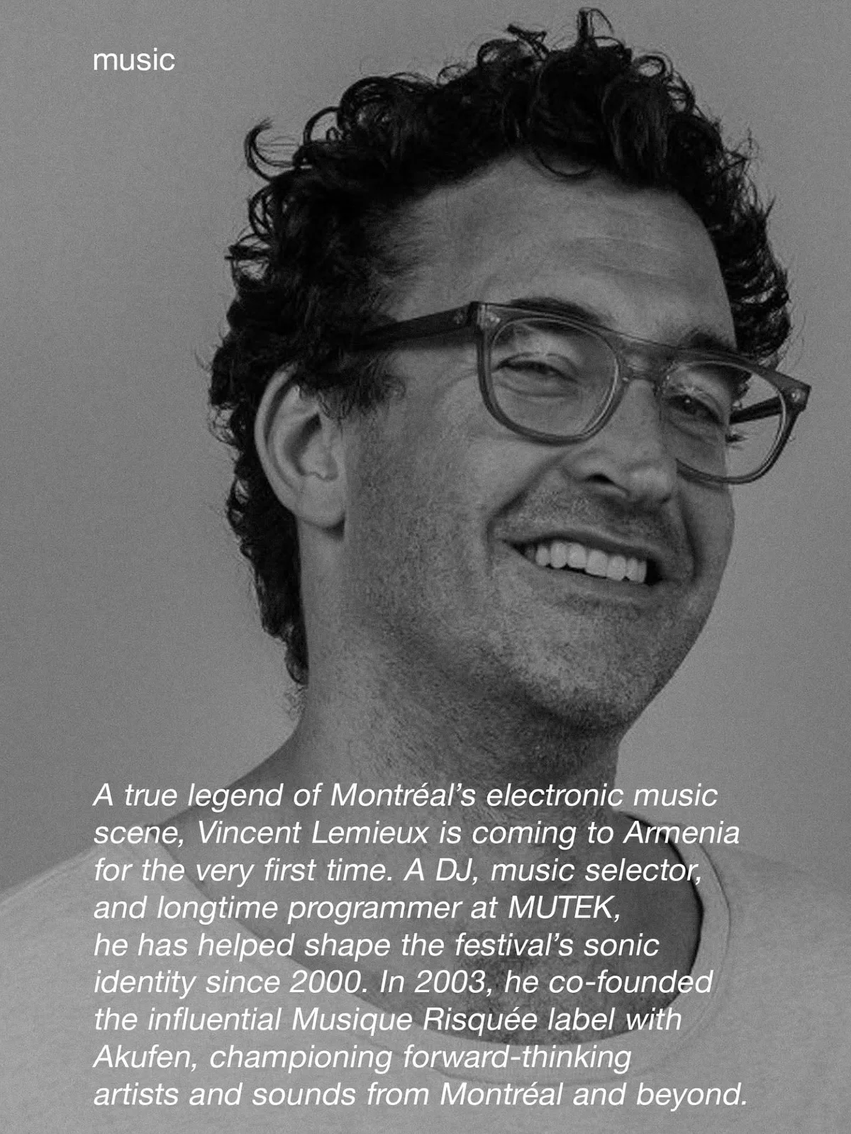 Եզրափակիչ բացում․ Vincent Lemieux