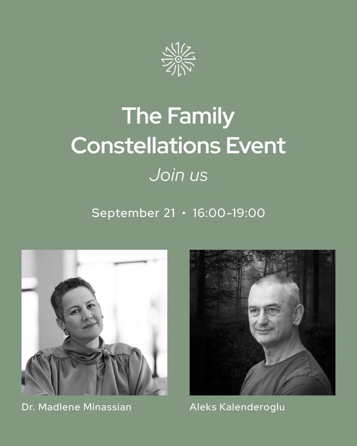 Family Constellations с Мадлен Минасян и Алексом Календероглу