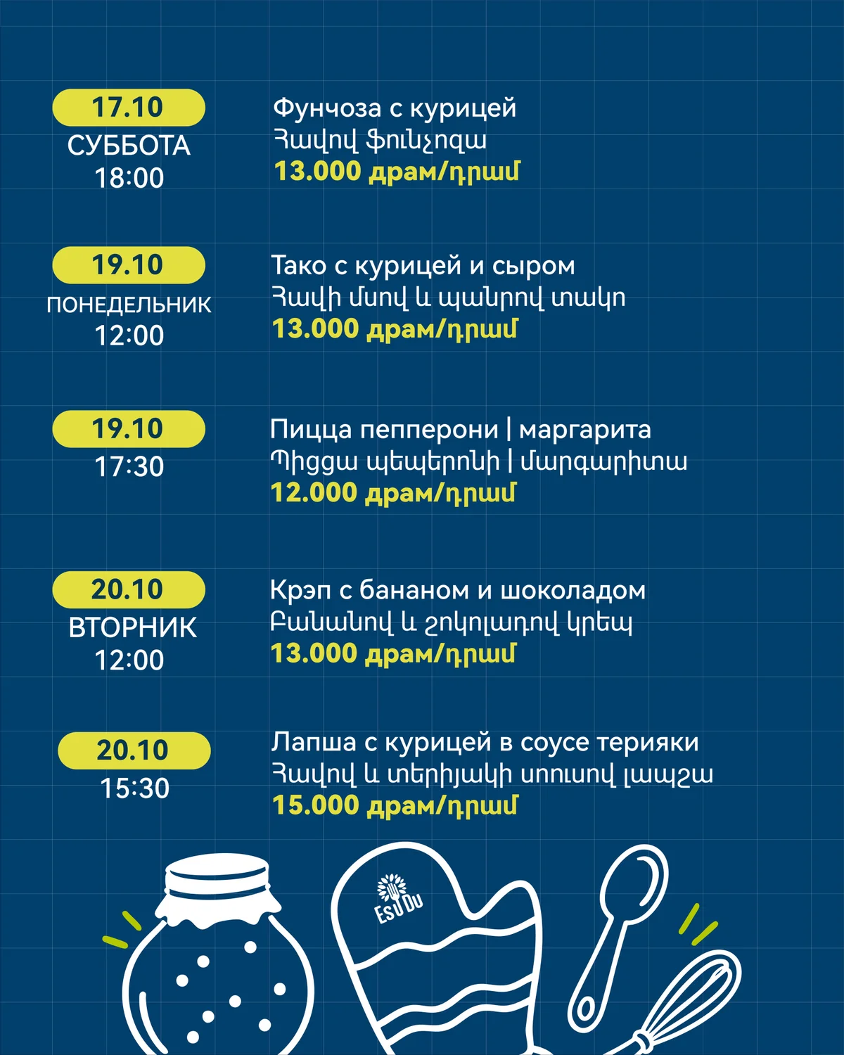 Мастер-класс: крэп с бананом и шоколадом