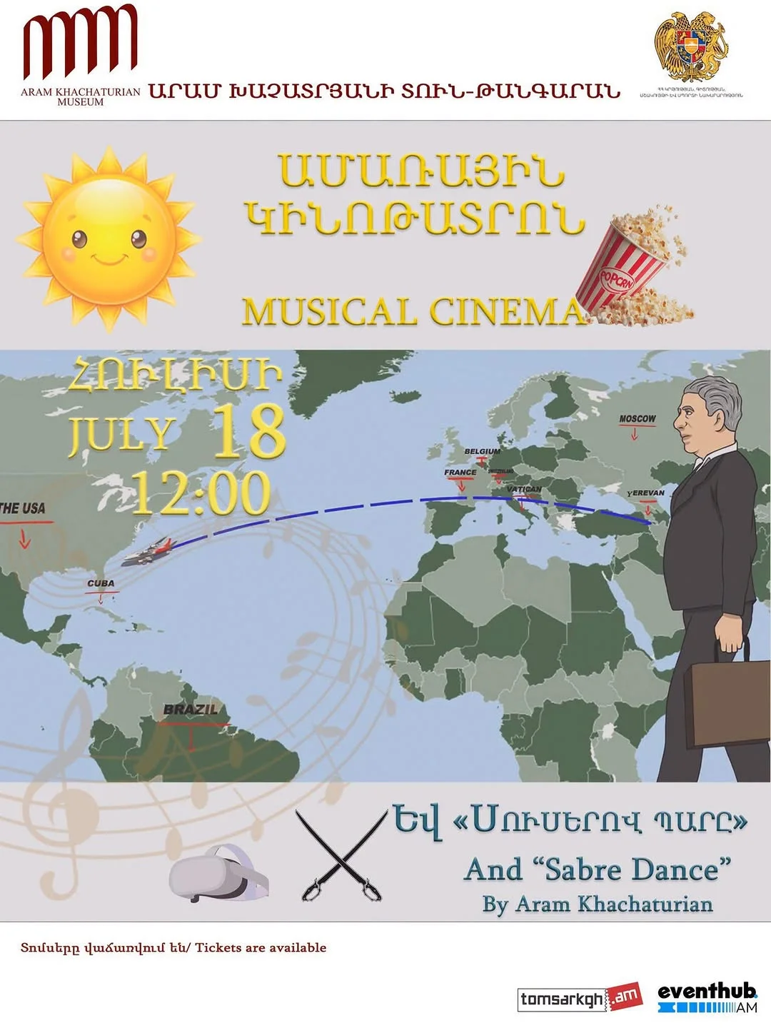 Traveling with Khachaturian