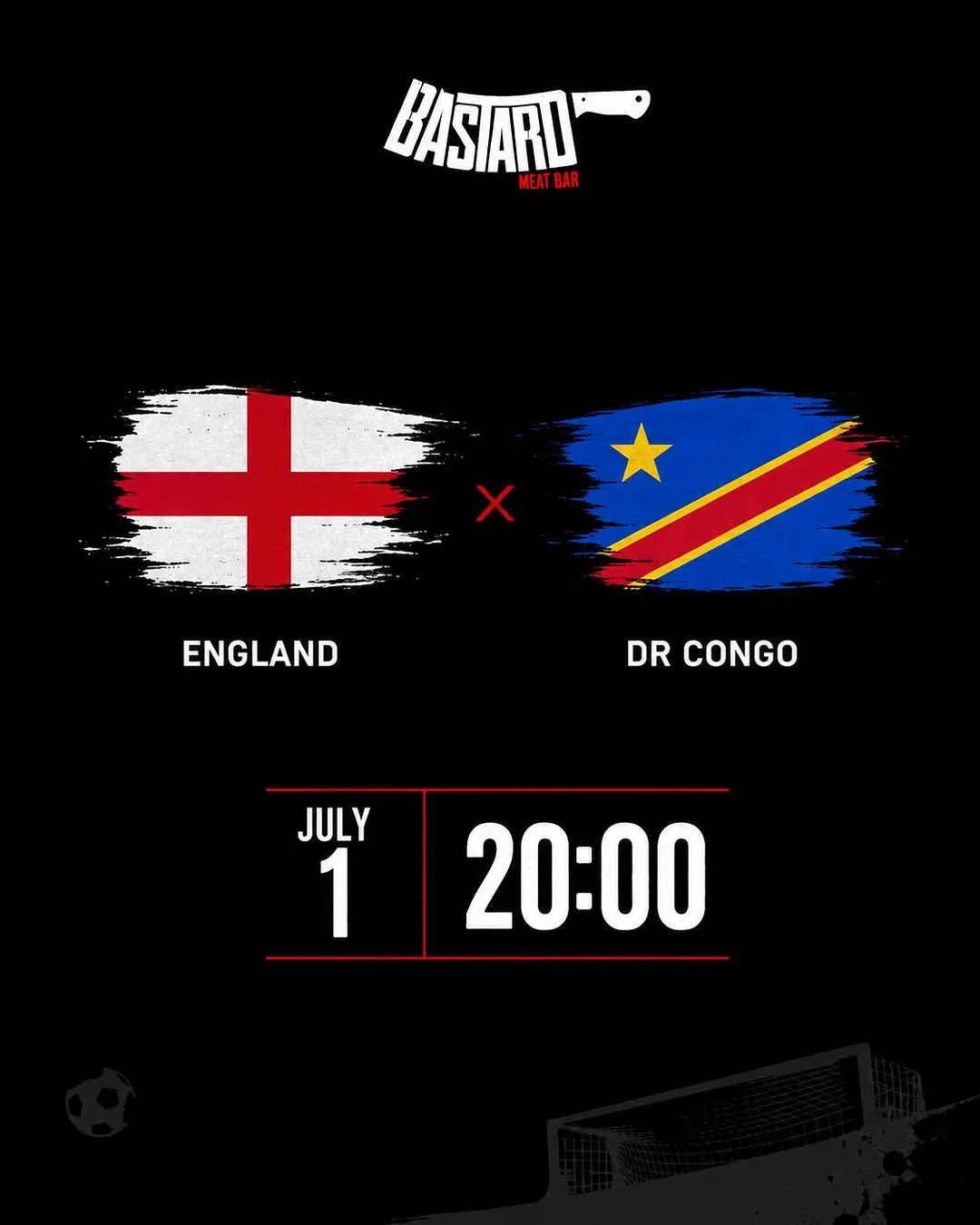 England 🆚 DR Congo
