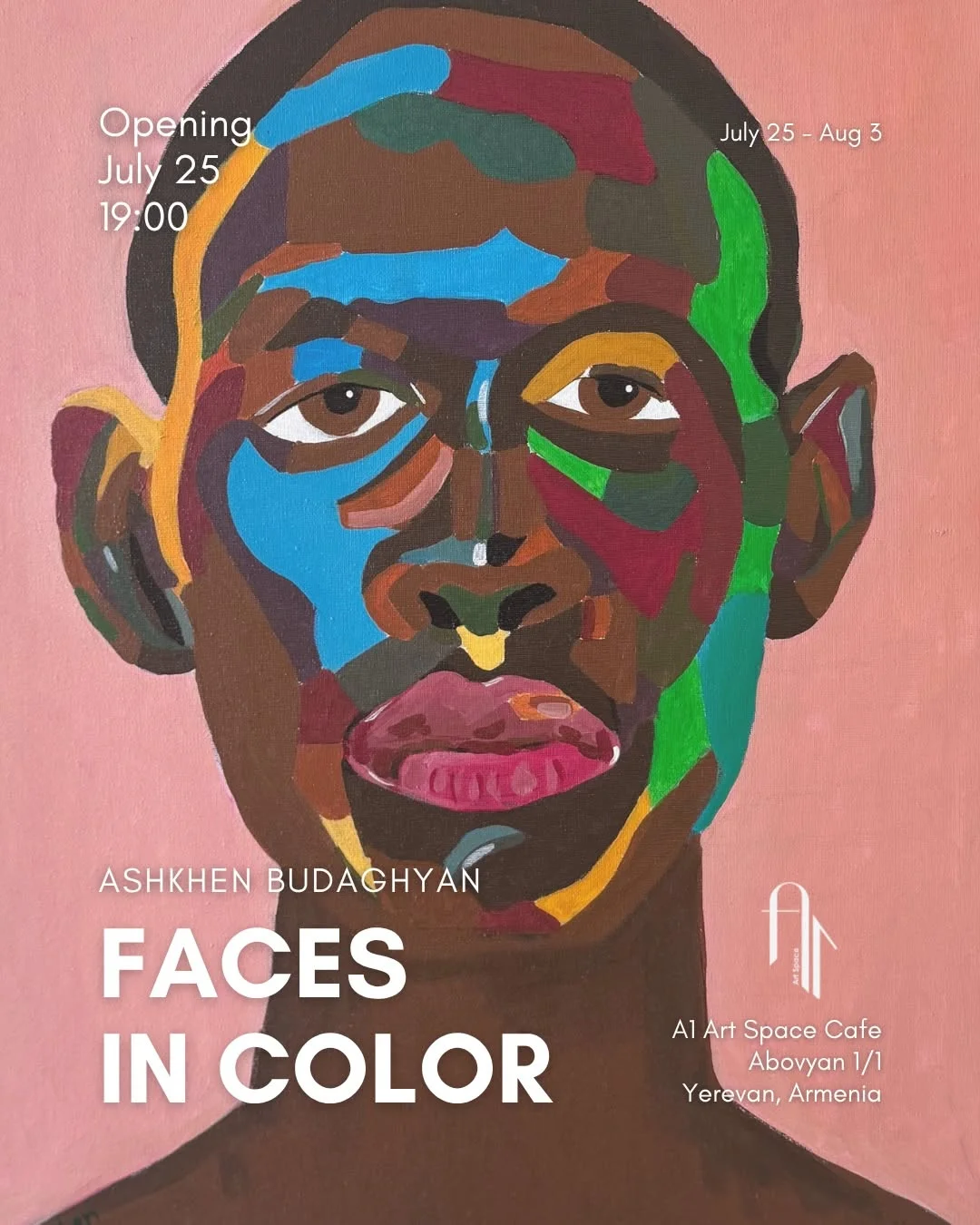Ashkhen Budaghyan. Faces in Color