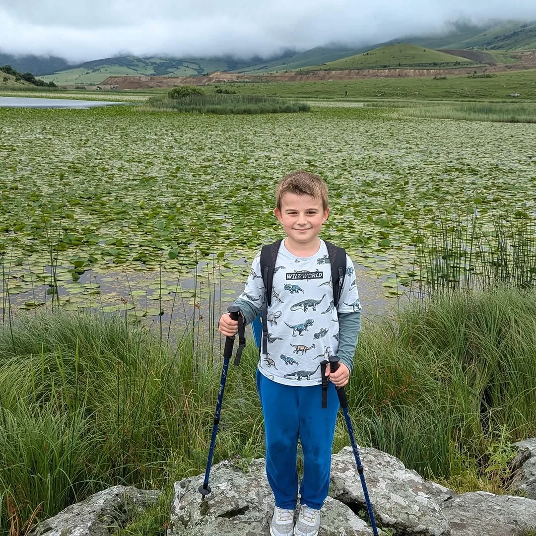 Kids Hike to Water Lilies Lake and St. Nshan Chapel