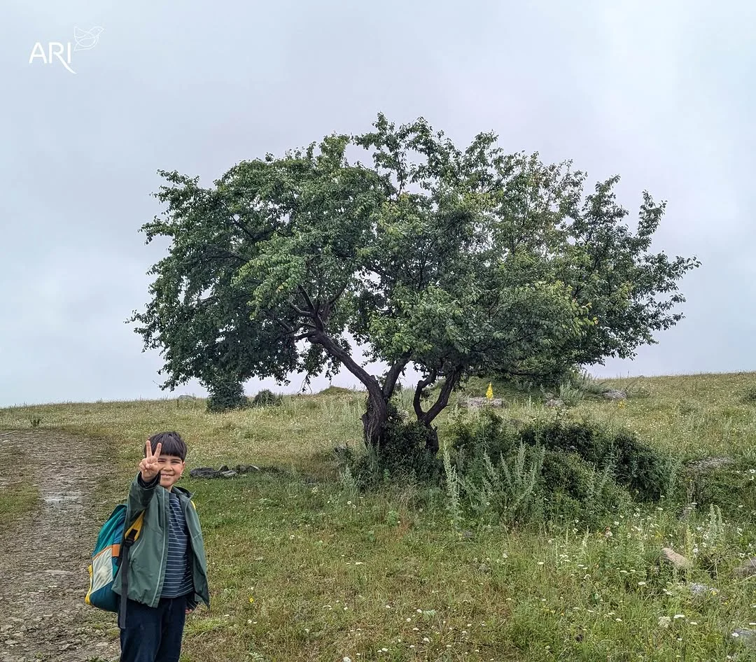 Kids Hike to Water Lilies Lake and St. Nshan Chapel