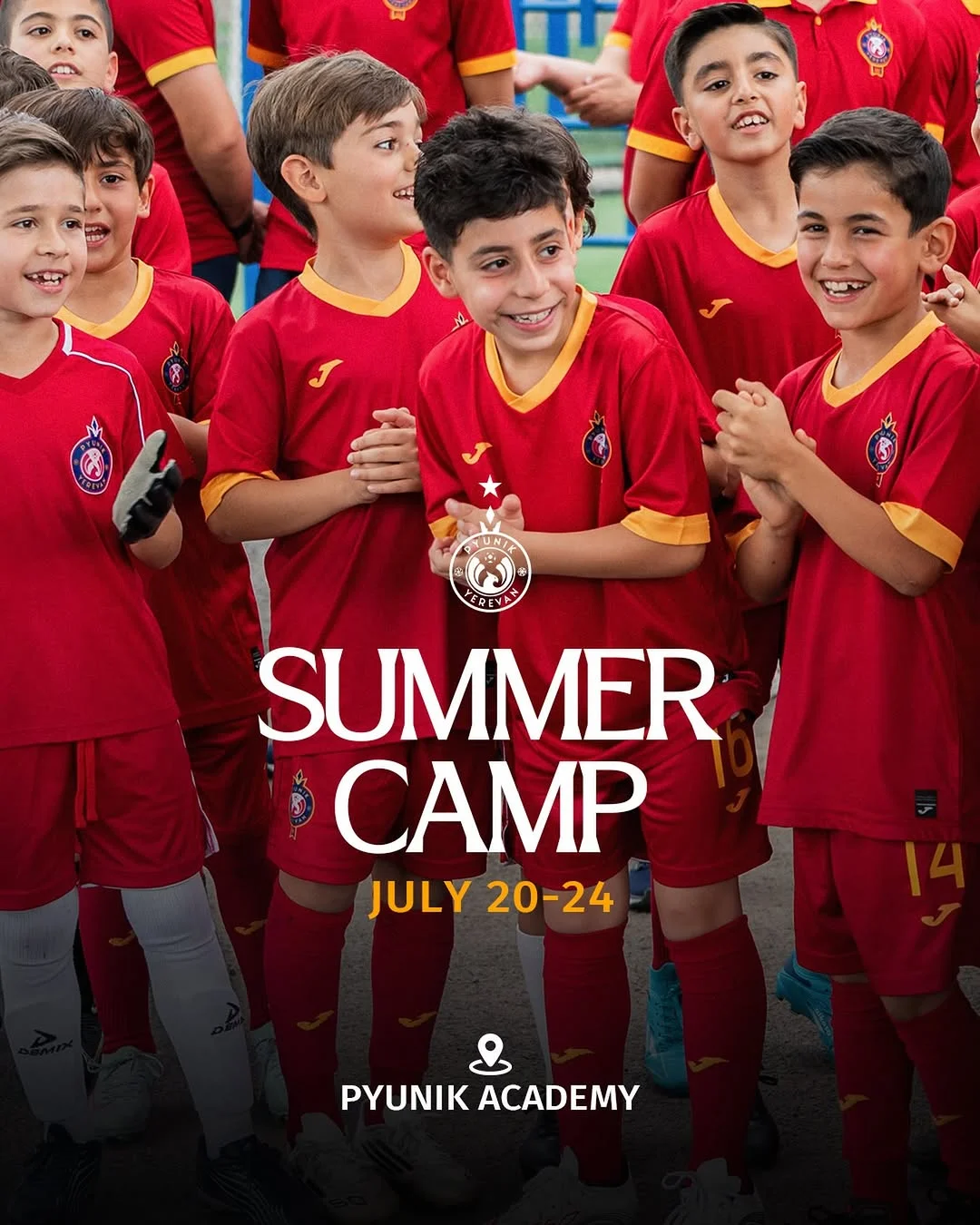 Тренировочный лагерь в Pyunik Academy