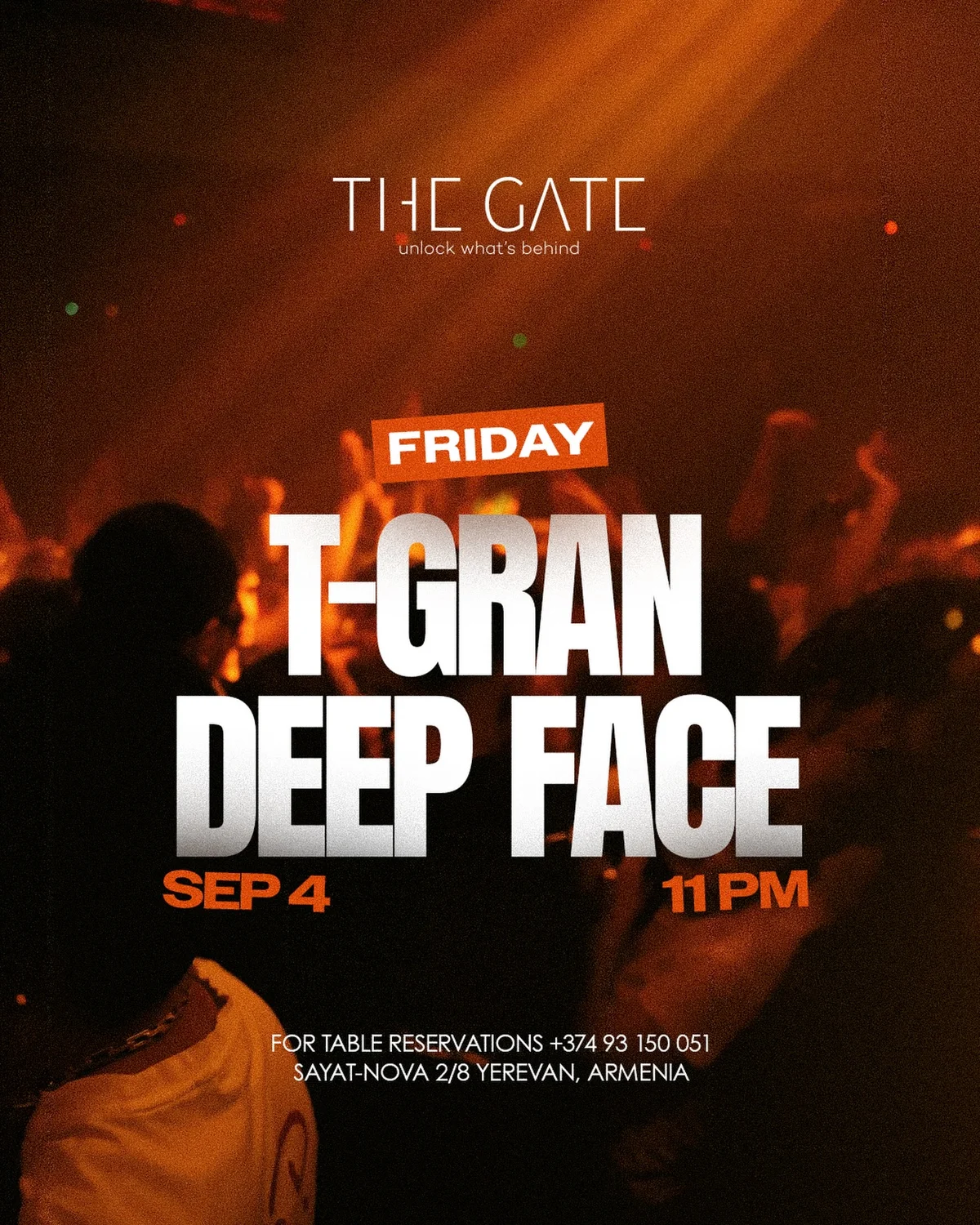 T-GRAN × DEEP FACE