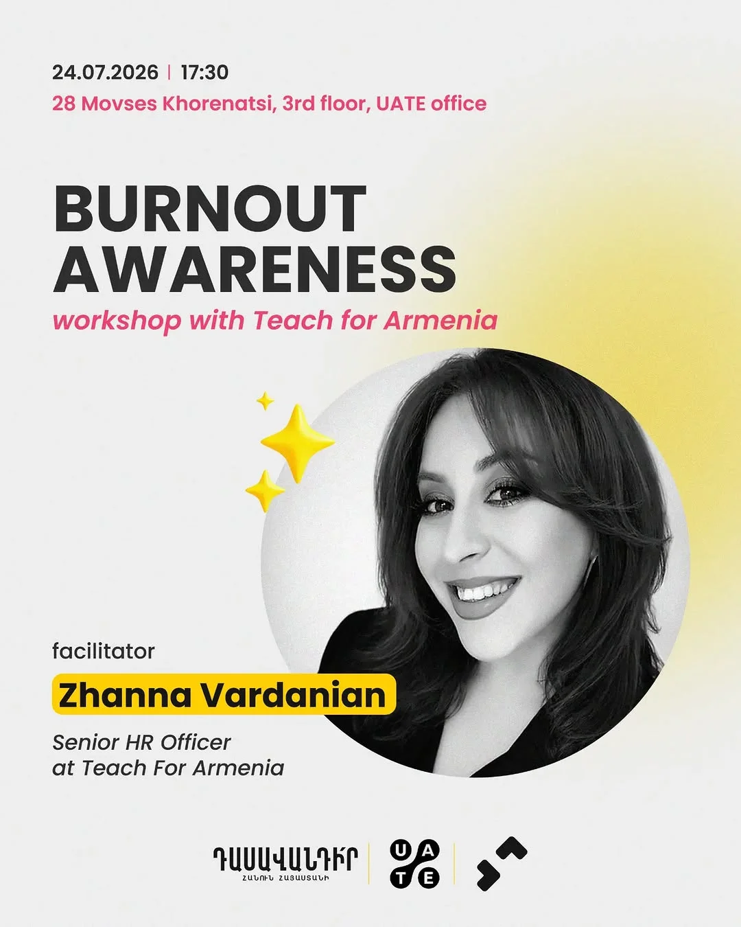 Recognize. Prevent. Recover. | Burnout Awareness Workshop