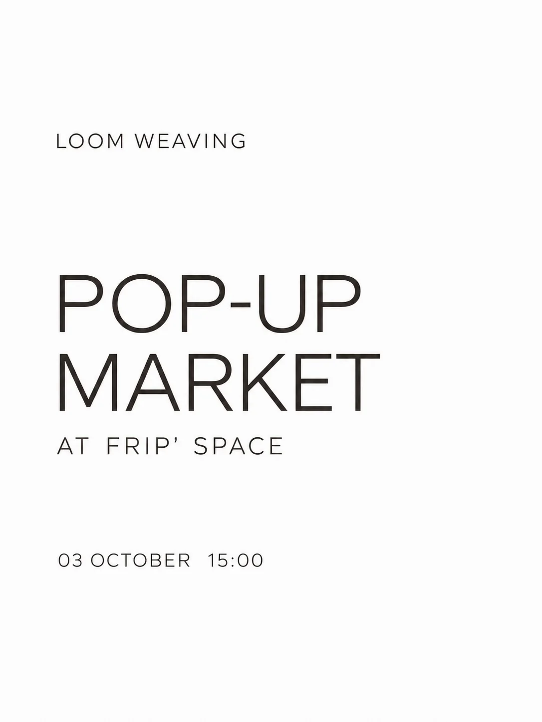 Vintage Pop-Up Market