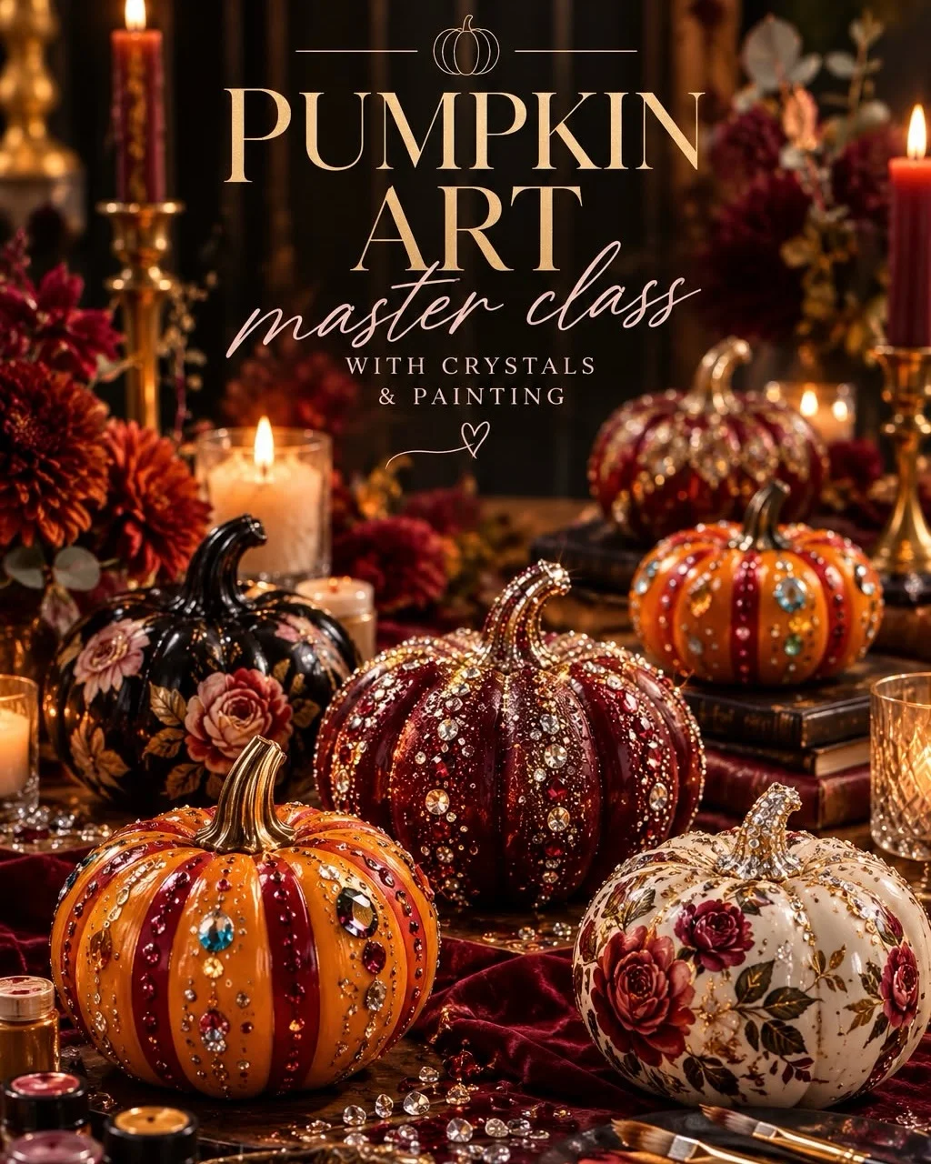 Pumpkin Art վարպետության դաս
