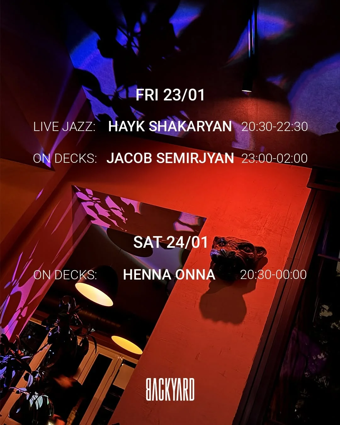 Hayk Shakaryan & Jacob Semirjyan — Live Jazz