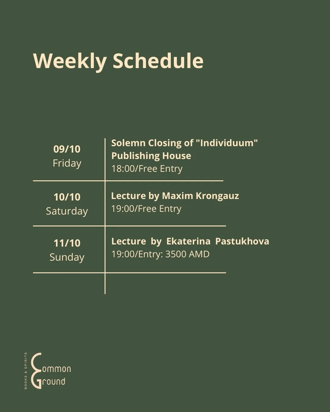 Closing of Individuum Publishing House