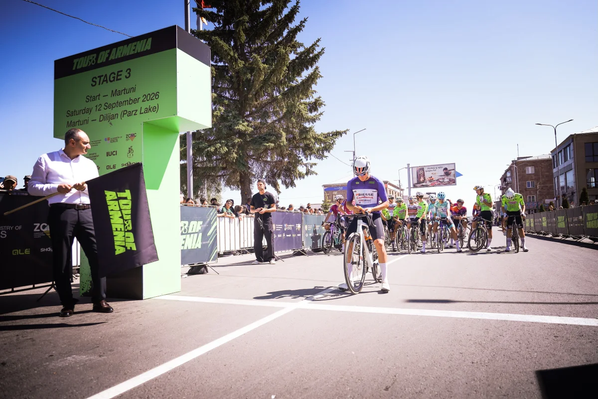 Tour of Armenia: Этап 3. Мартуни — Дилижан