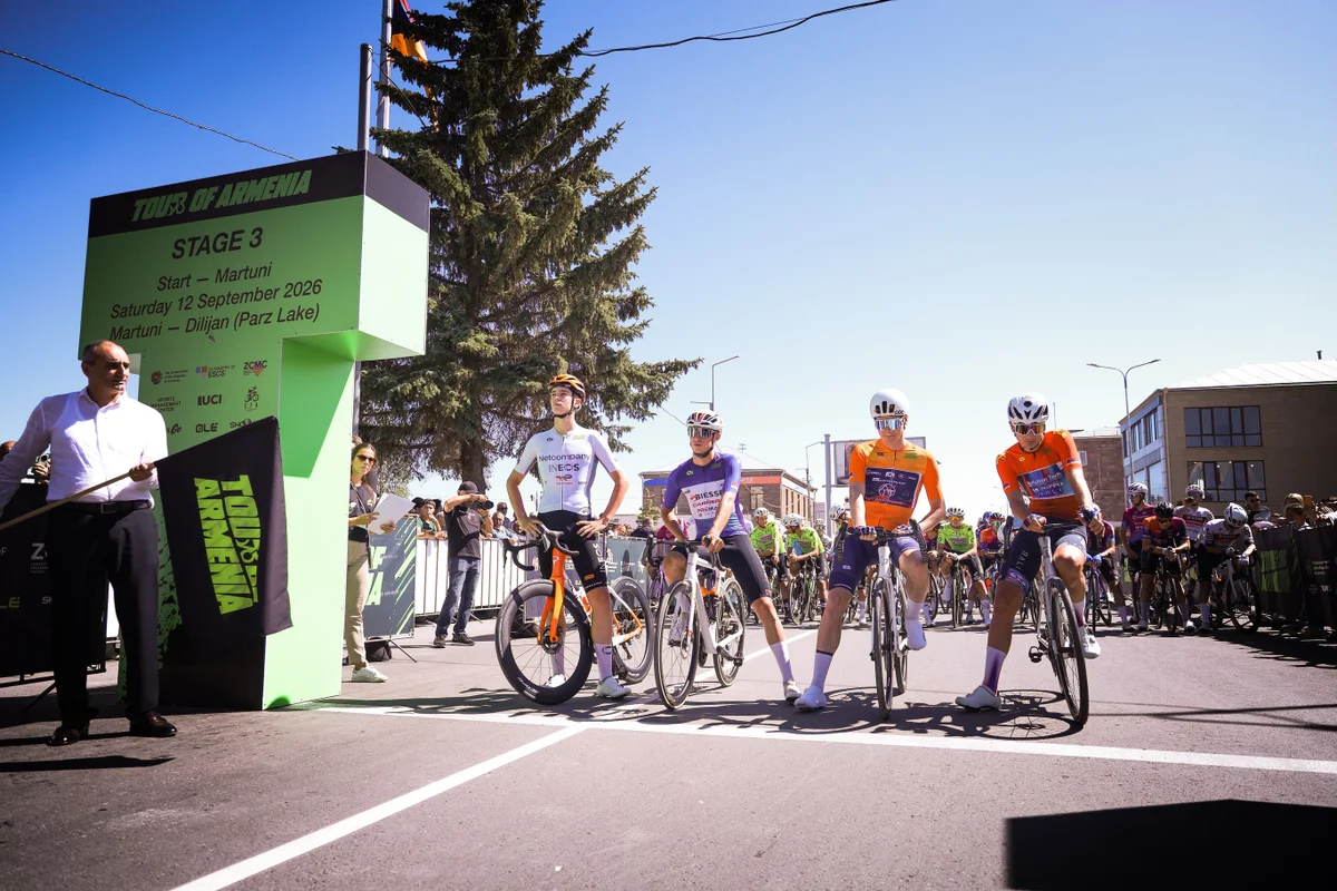 Tour of Armenia: Этап 3. Мартуни — Дилижан