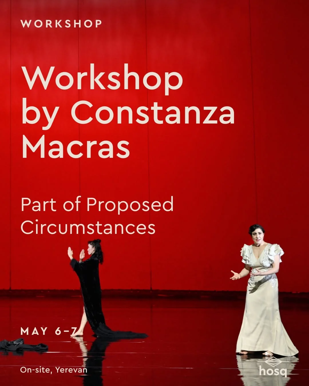 Workshop by Constanza Macras