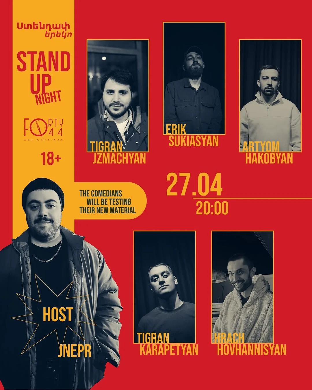 Stand Up Comedy Night