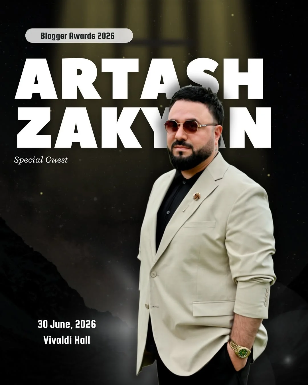 Blogger Awards 2026: Artash Zakyan
